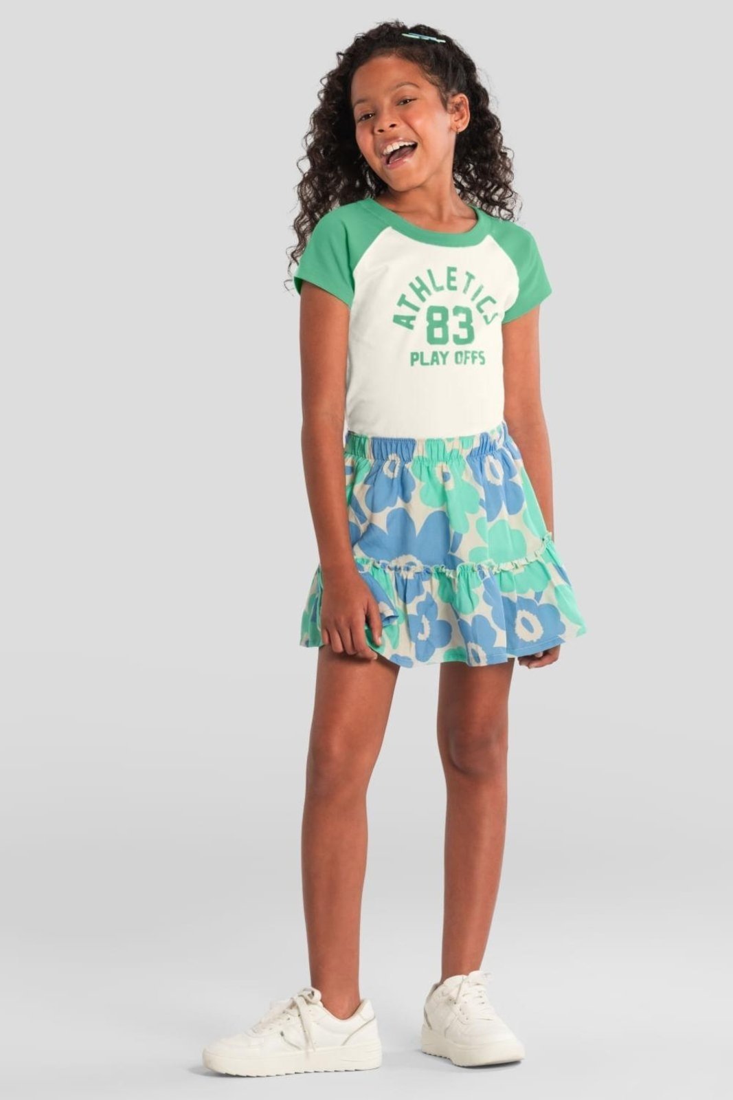 Infantil - Blusa menina estampada Brandili