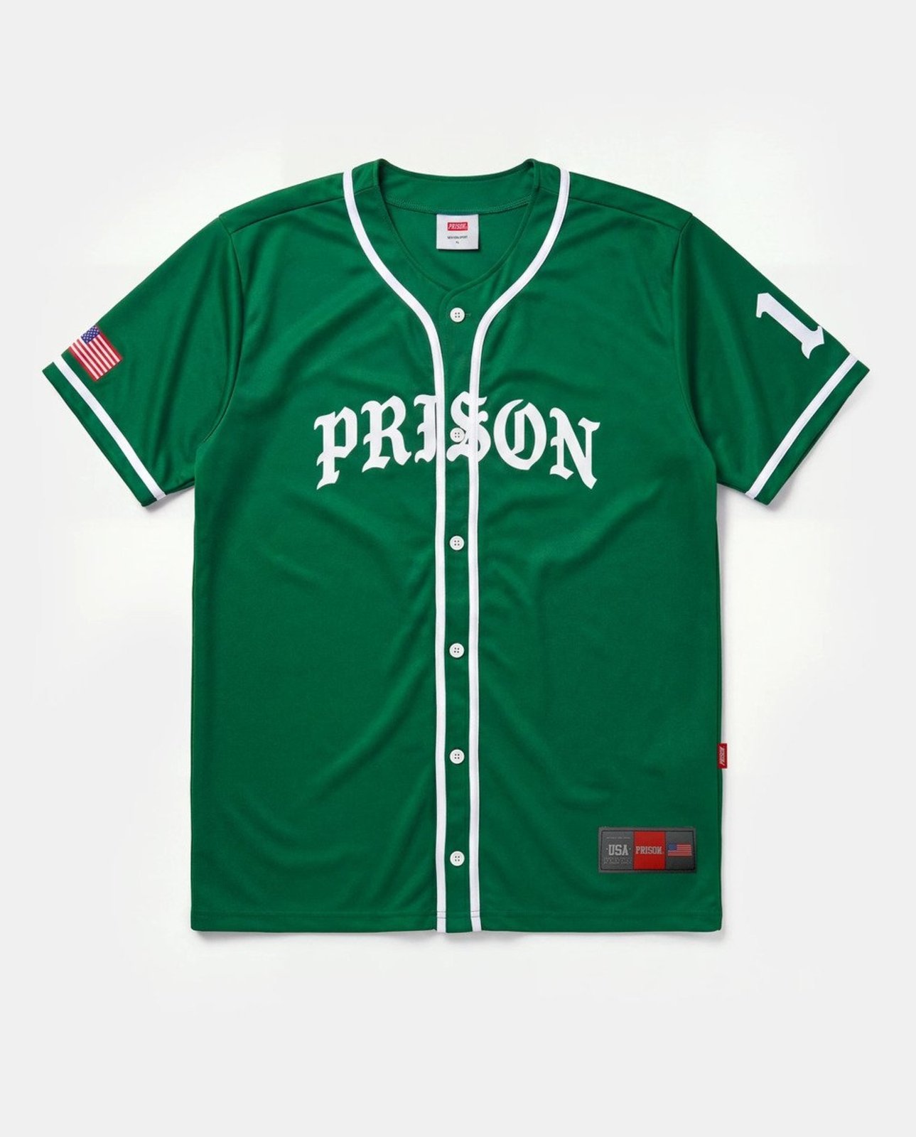Camisa de Baseball New Copa verde exercito
