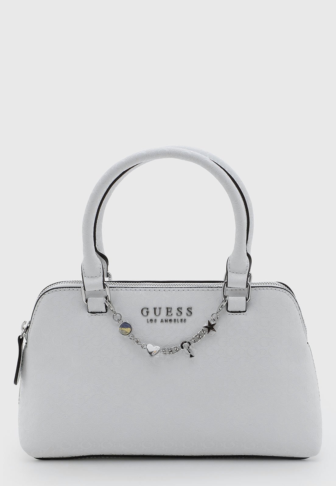 Bolsa Feminina Guess Estruturada Alça Curta Branca