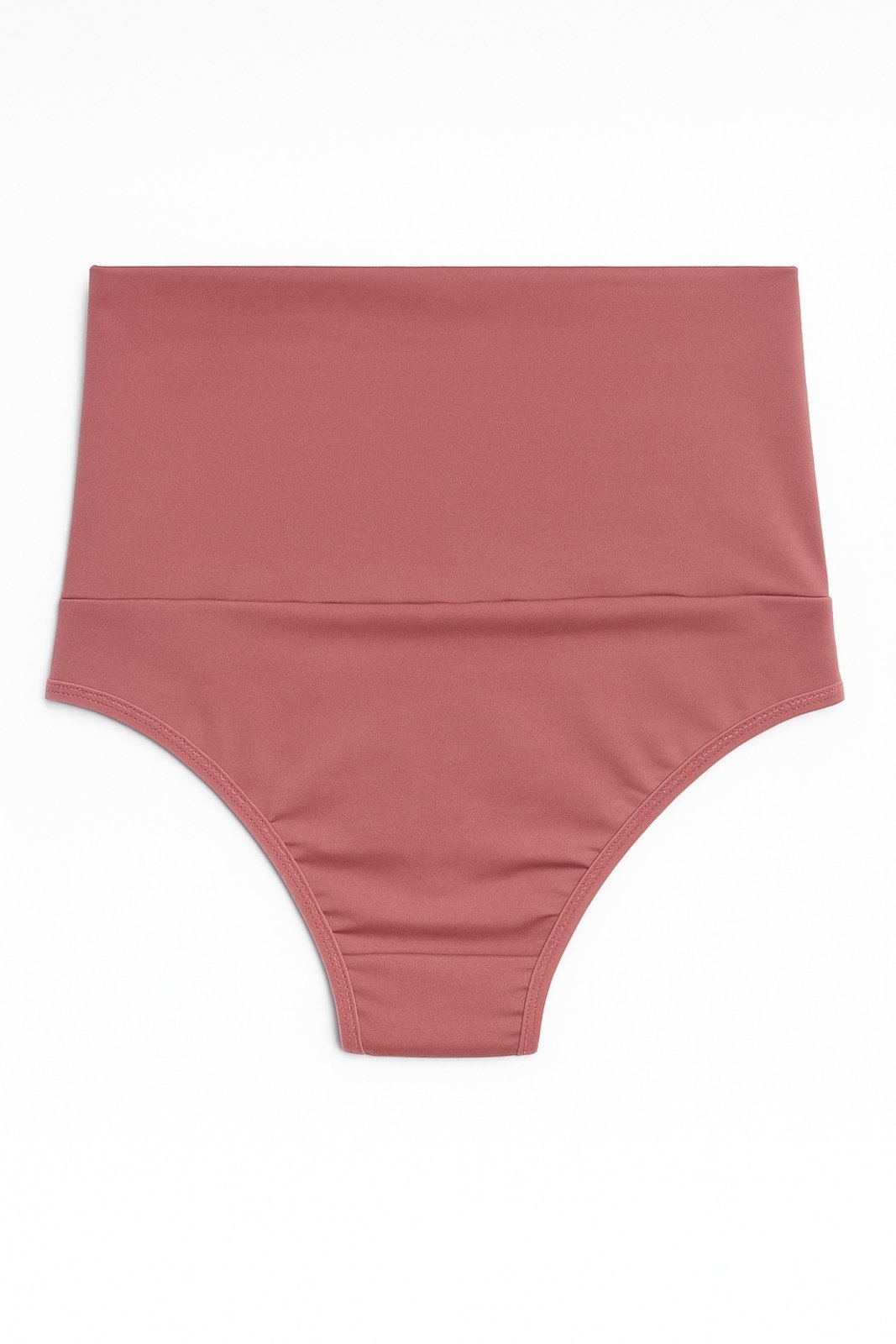 Vista 3 Cinta Vekyo Alta Suplex Compressão Cós Duplo Feminina Pós-Parto Não Enrola 15 cm vinho VEKYO vinho