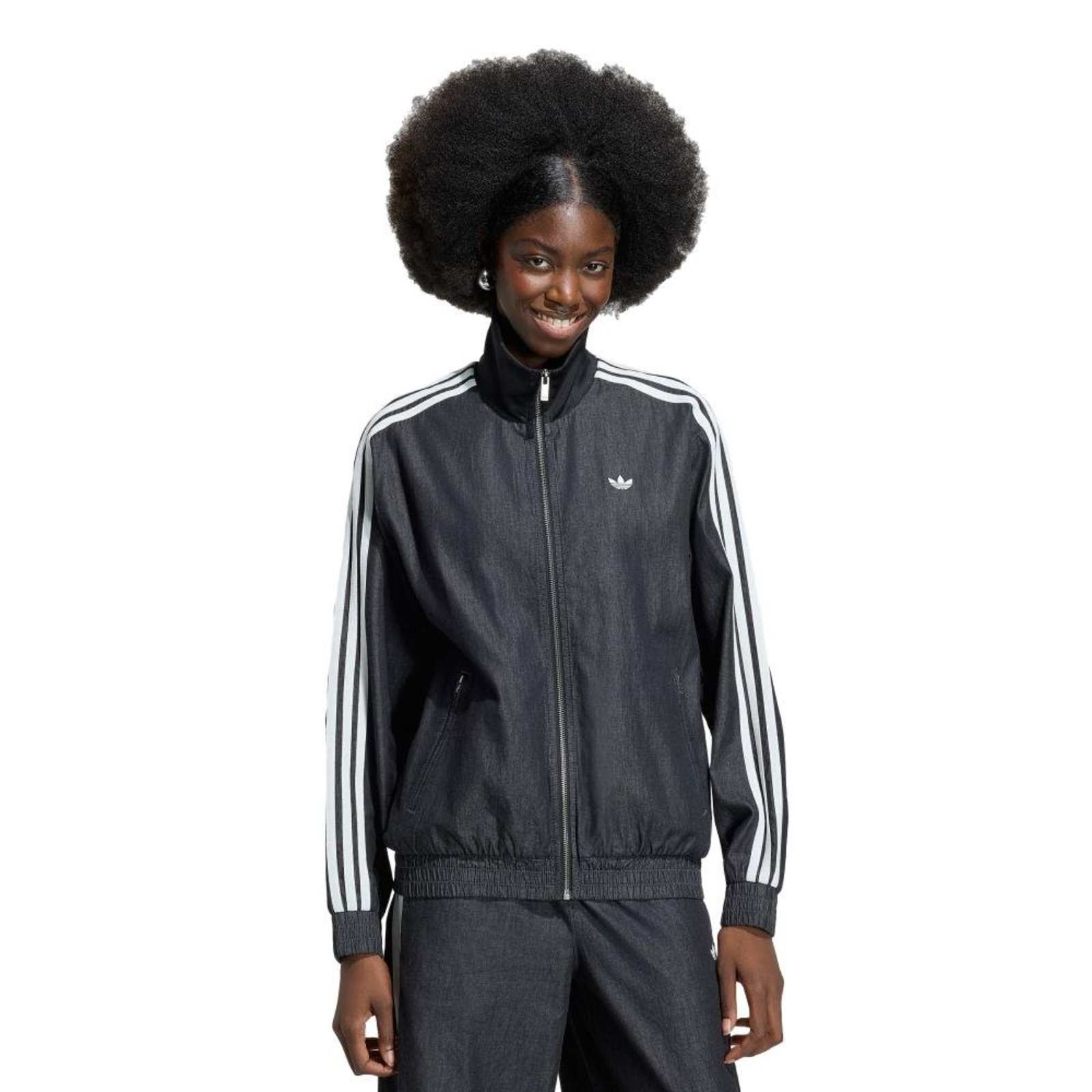 JAQUETA JEANS ADIDAS ORIGINALS SUMMER GLOW FIREBIRD adidas Originals Preto