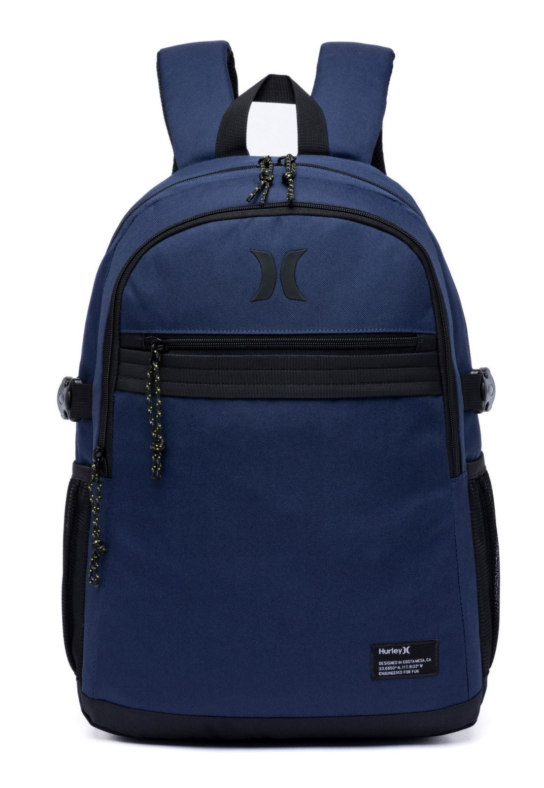 Mochila Hurley Espaçosa Casual Notebook Resistente