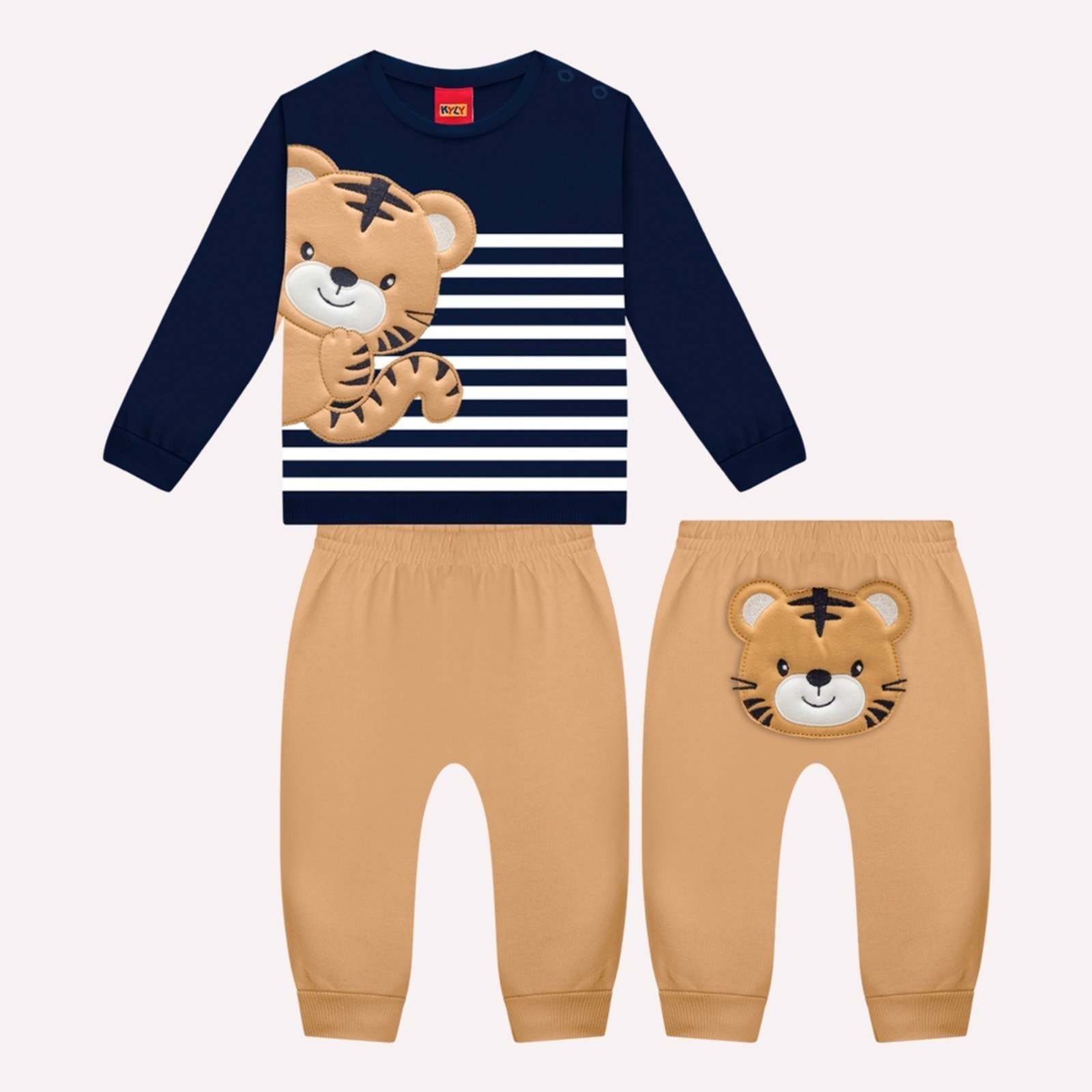 Infantil - Conjunto Menino Bordado Kyly
