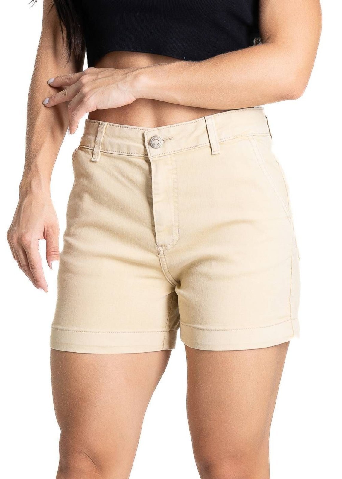 Shorts Sarja Sawary – 281687 – Amarelo – Sawary