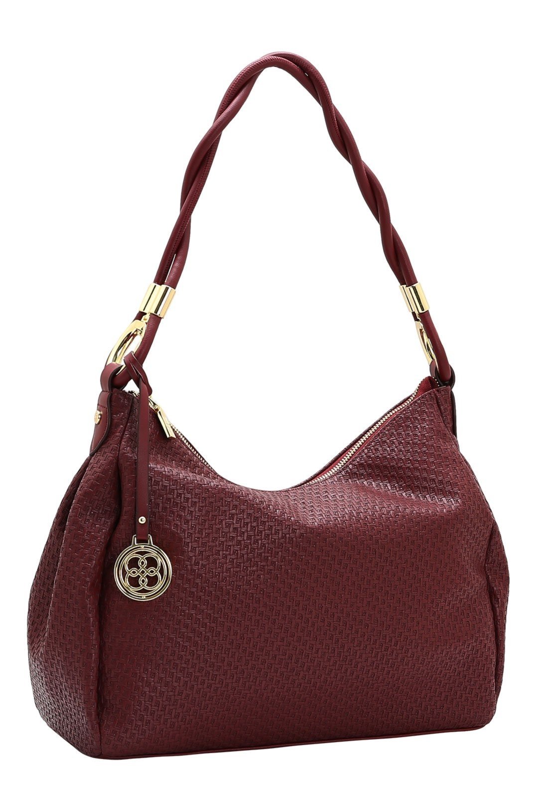 Bolsa Feminina Chenson Ombro Ferragem Chic 3485552 Vinho