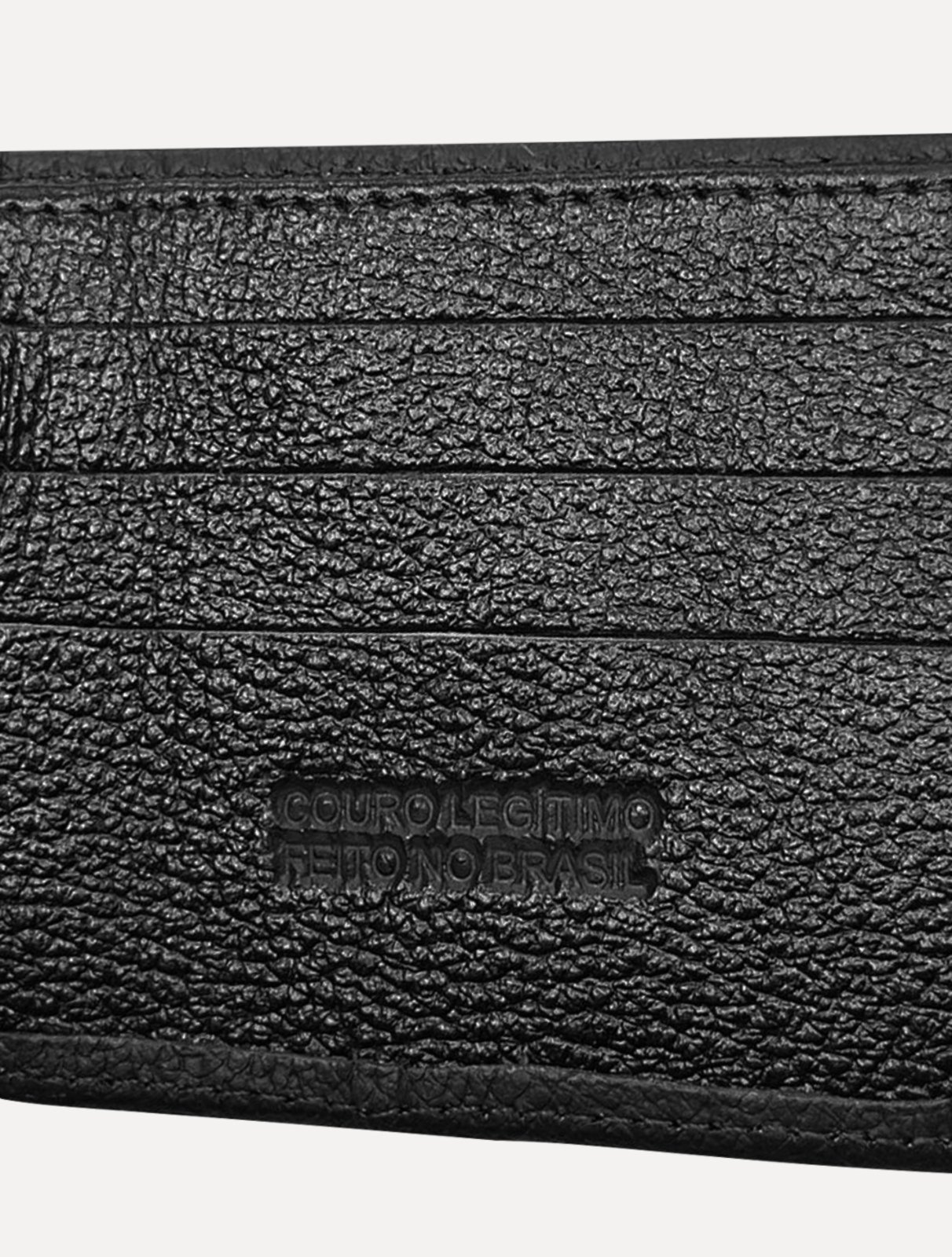 Vista 3 Carteira Calvin Klein Jeans Masculino Couro CKJ Upper Preta preto Calvin Klein preto