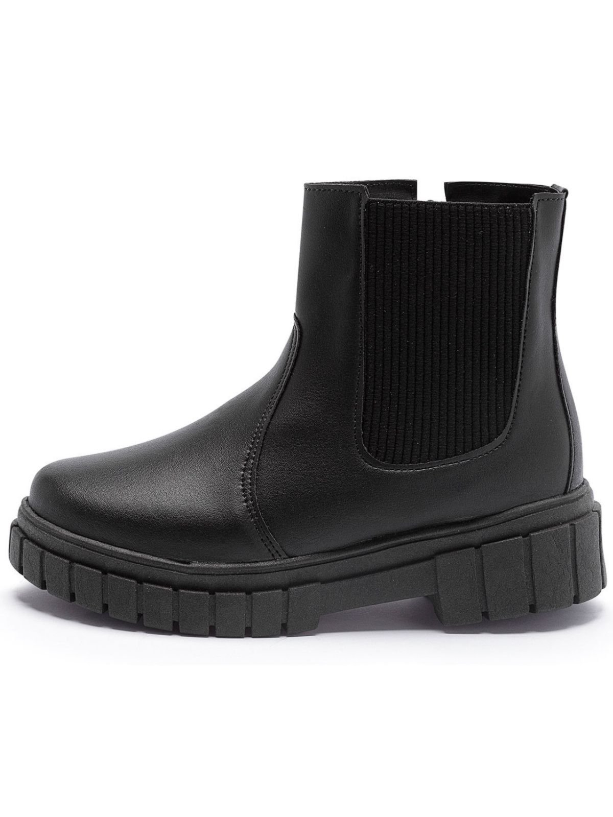 Infantil – Bota Feminina Chelsea Coturno Menina Tininha Preto