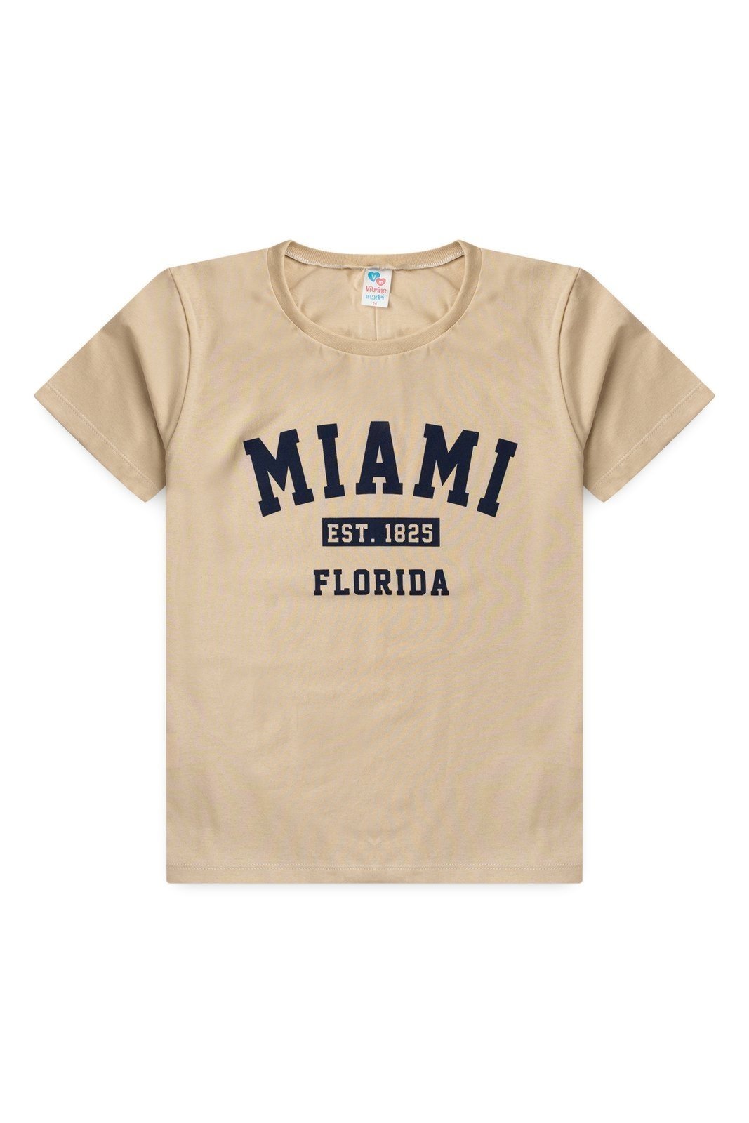 Infantil - Camiseta Meia Malha Juvenil Masculina Miami