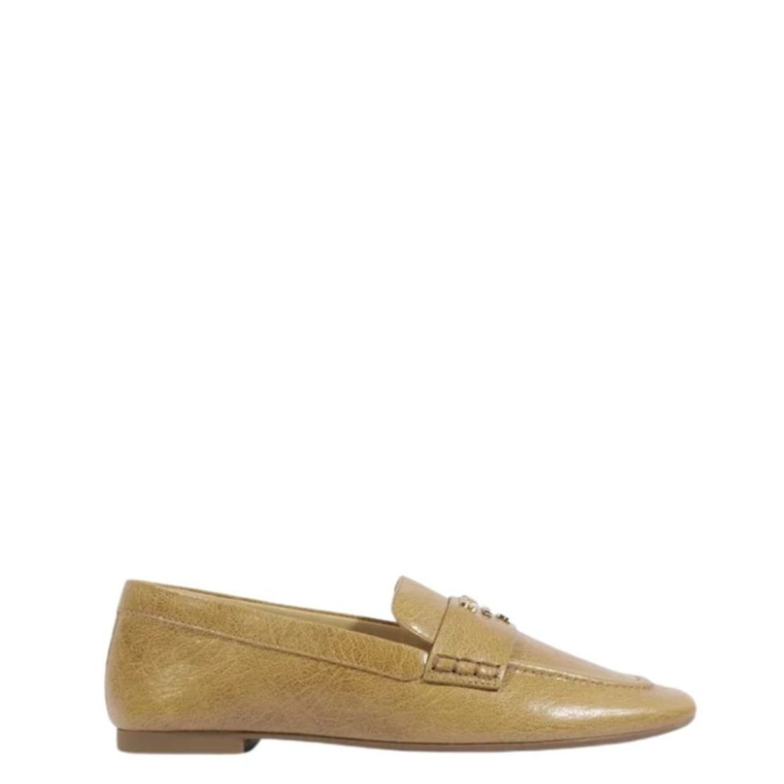 Mocassim Schutz Bico Quadrado Bege