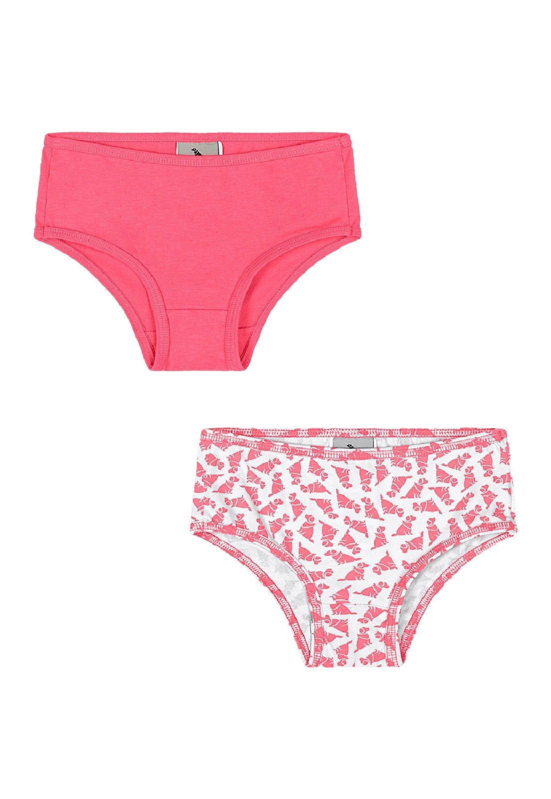 Kit Calcinhas Algodão Elastano Quimby Rosa