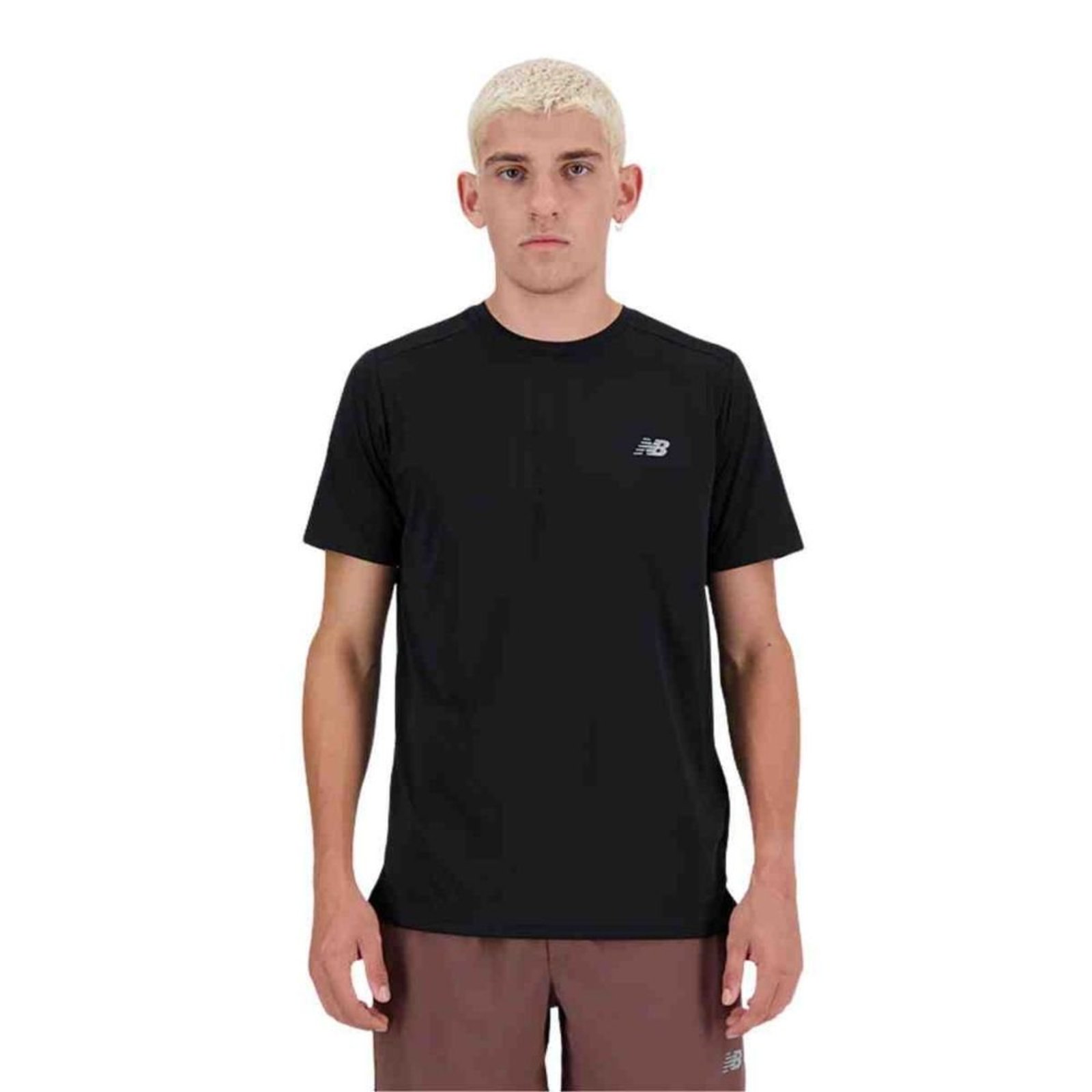 Camiseta Masculina New Balance Sport Essentials Preta
