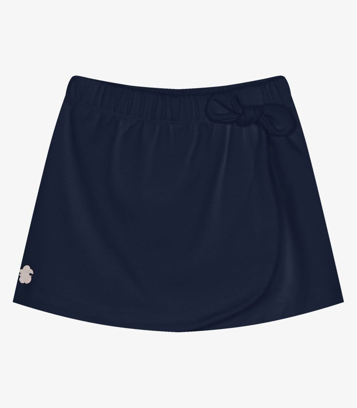Infantil - Shorts Saia Piquet Trick Nick Azul