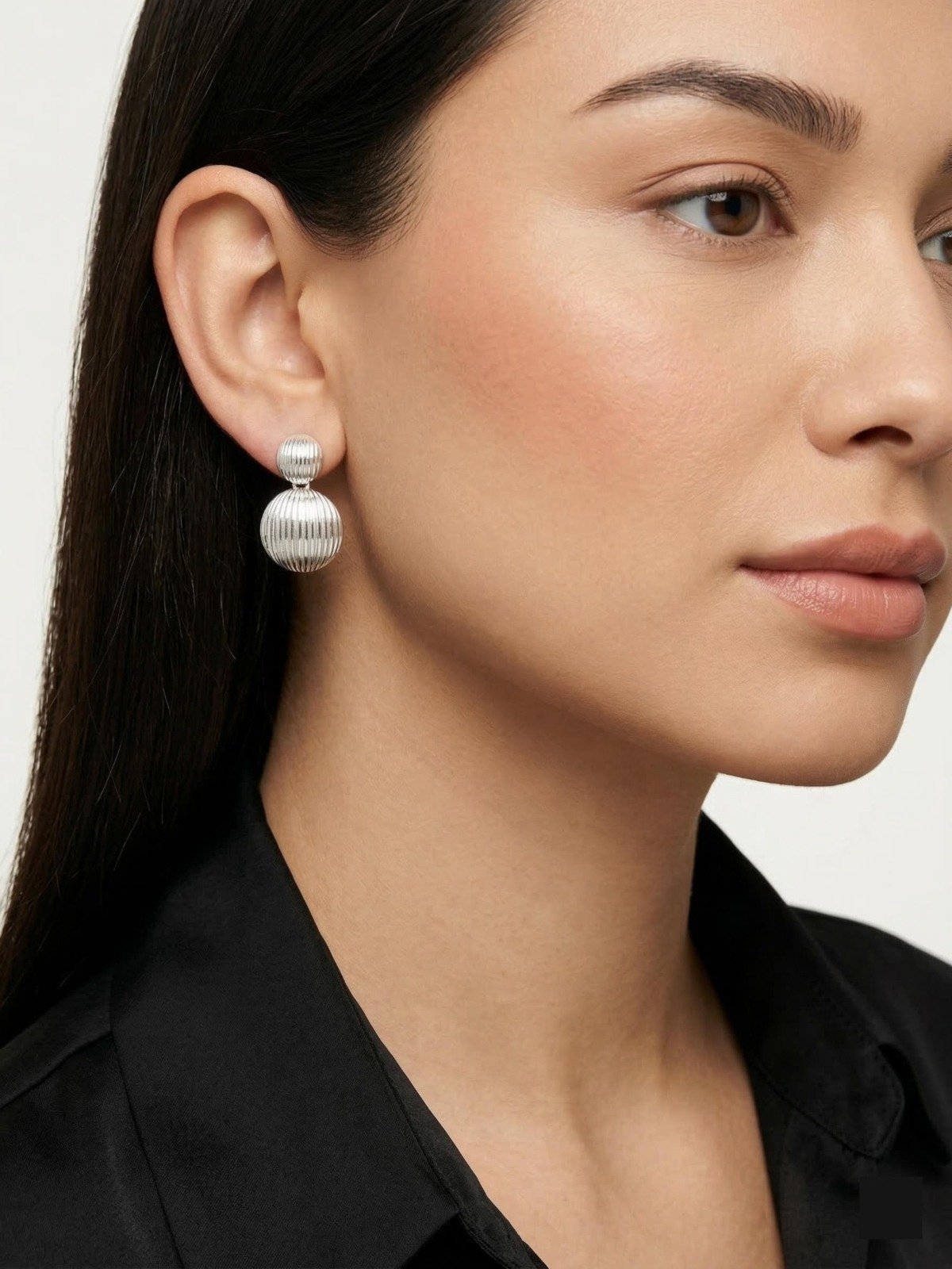 Brinco Circulos Banhado a Ouro 18k