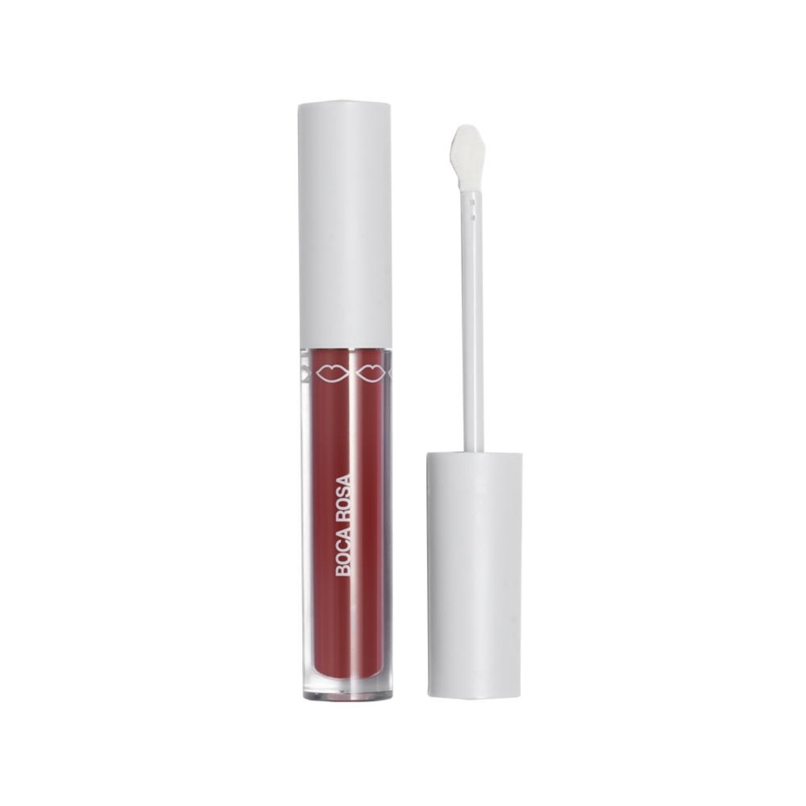 Boca Rosa Hidra Lábios Gloss Vermelho Translúcido 3g