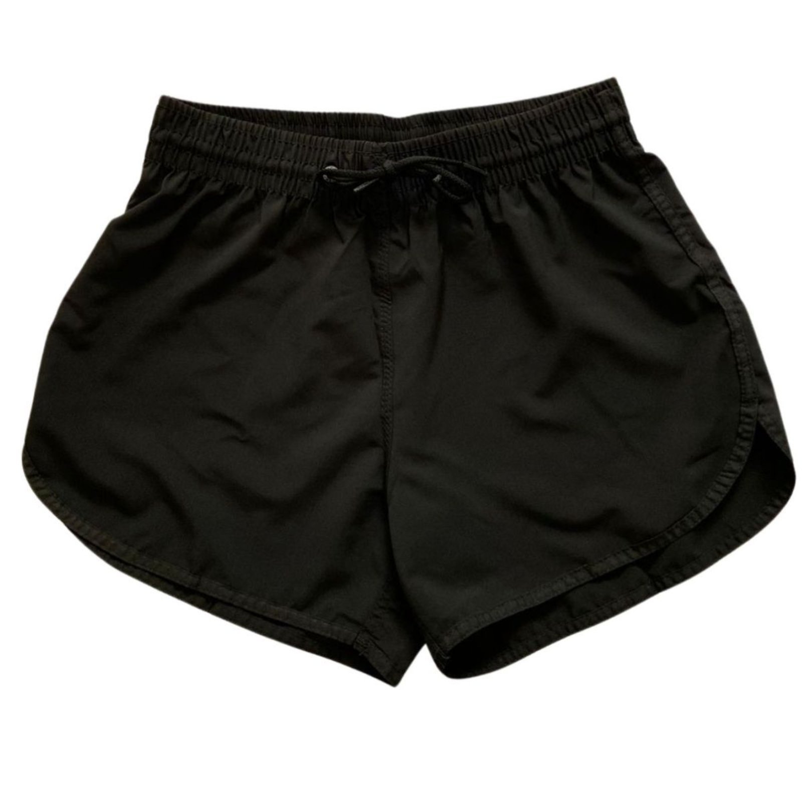 Short Tactel Moda Praia Feminino Shortinho Liso Bermuda