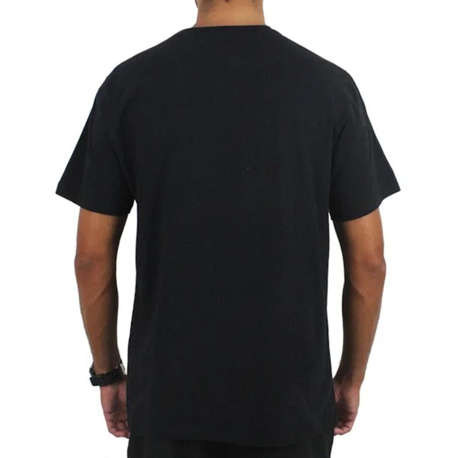Camiseta Quiksilver Emb Quik Outdoor WT25 Masculina Preto