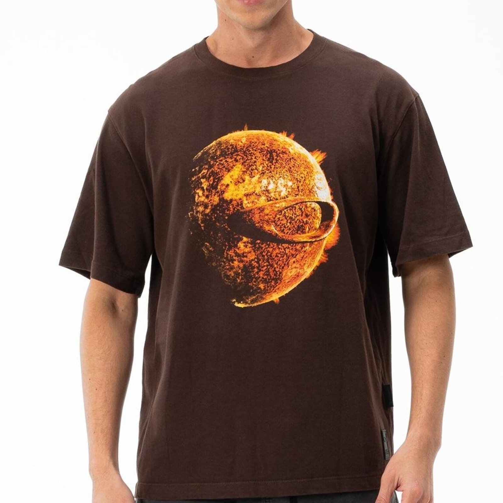 Camiseta Oakley O-Sun SS SM27 Masculina Cocoa Brown