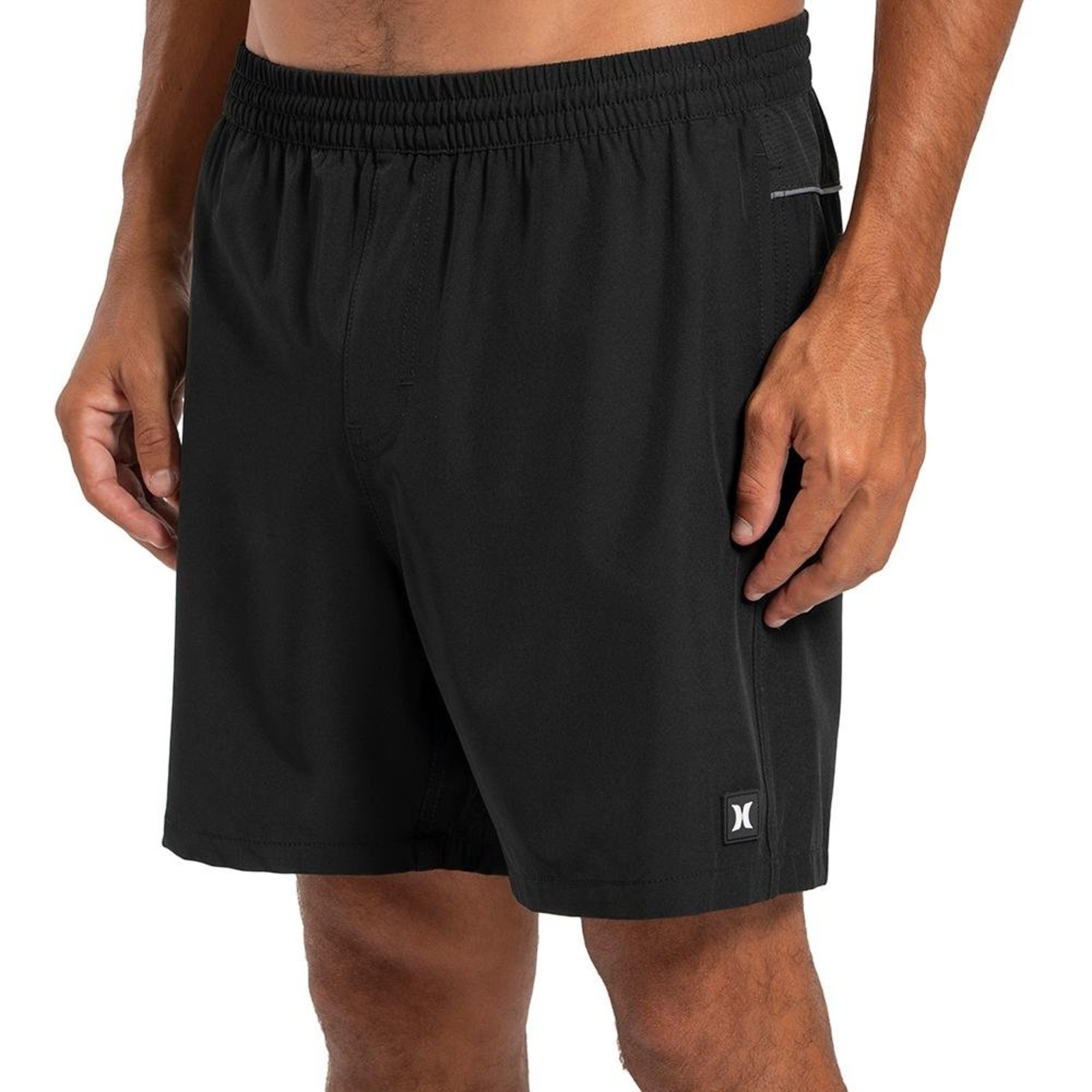 Bermuda Hurley Volley Training 17,5" SM27 Masculina Preto"