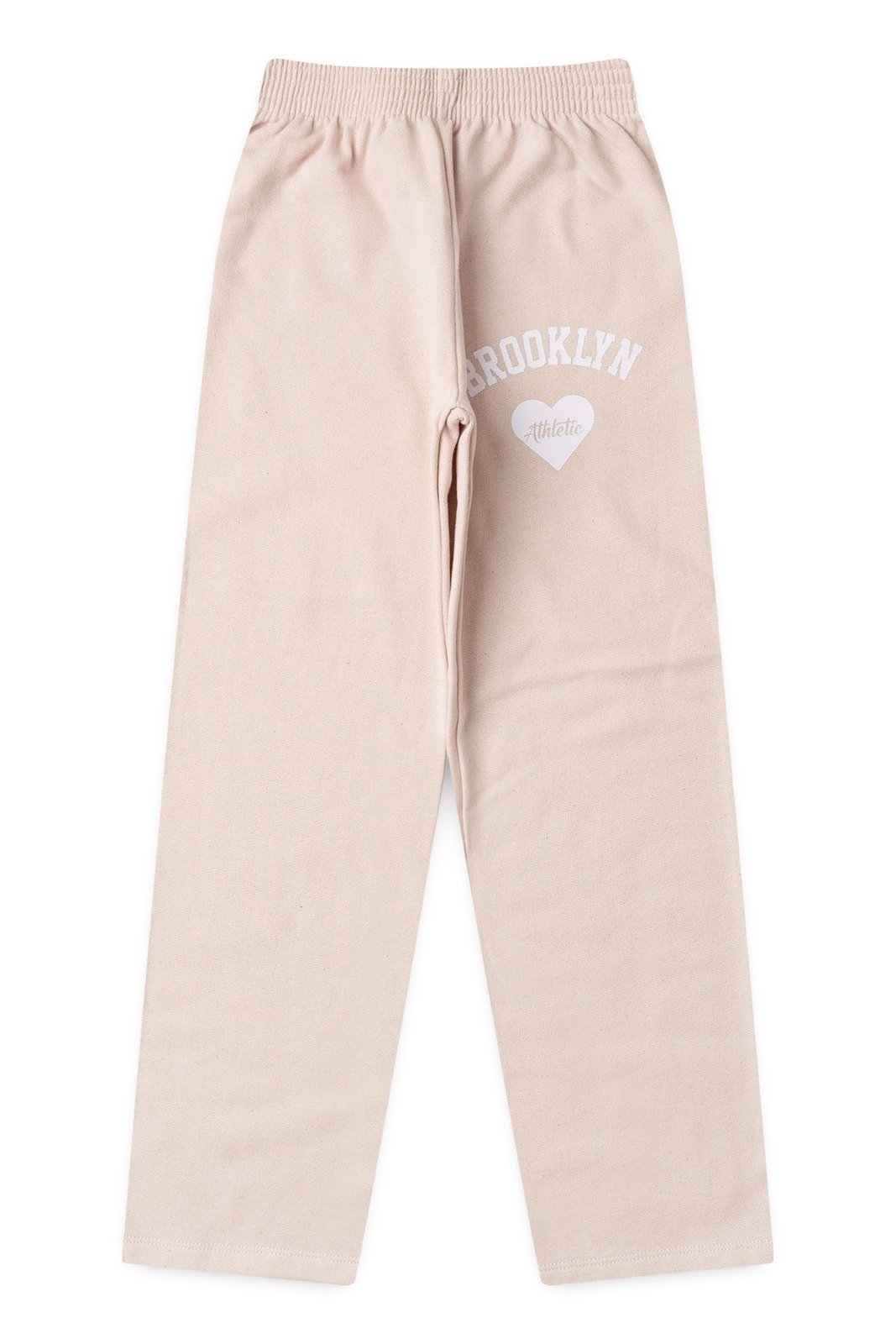 Infantil - Calça Moletom Juvenil Menina Wide Leg Brooklyn