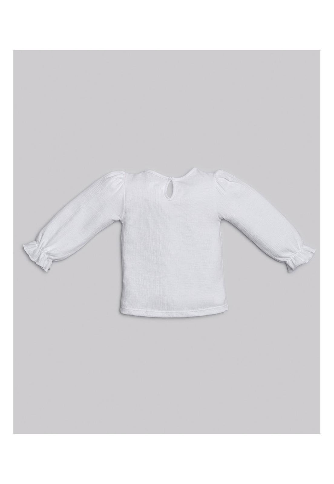 Infantil - Blusa Menina Anjos Baby 1 Branco