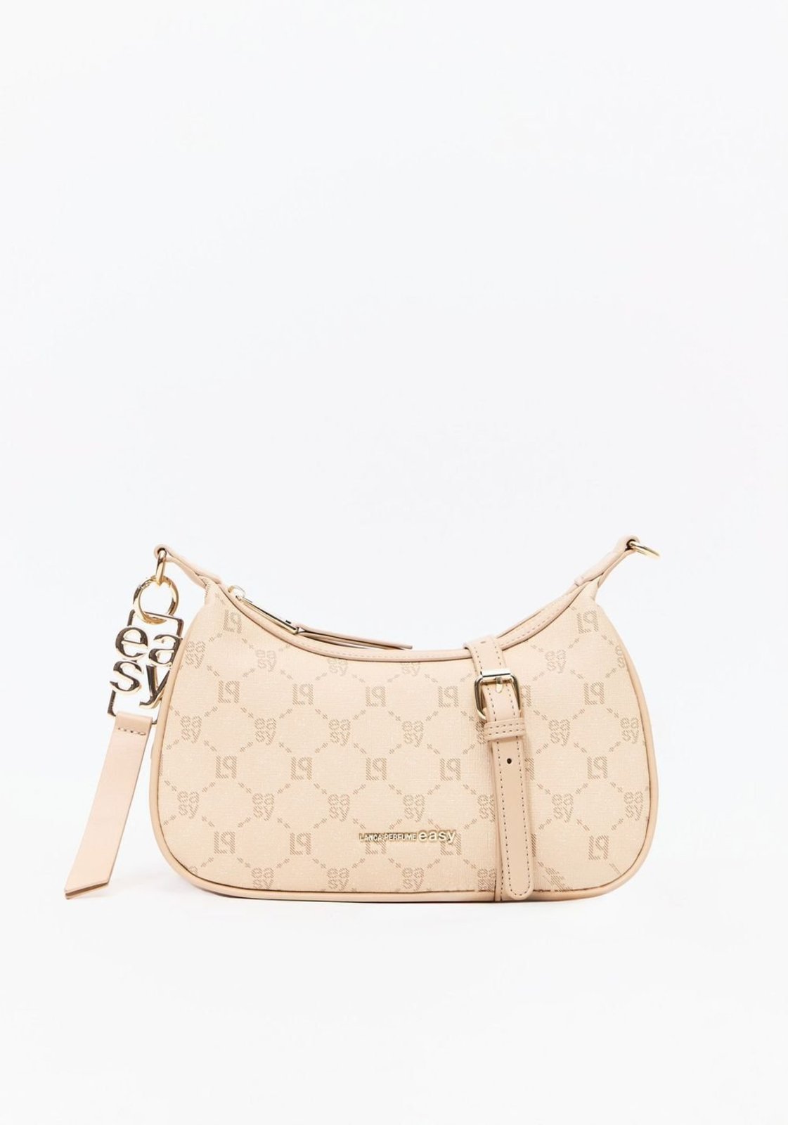 Bolsa Crossbody Monograma Com Bag Charm Sport Easy