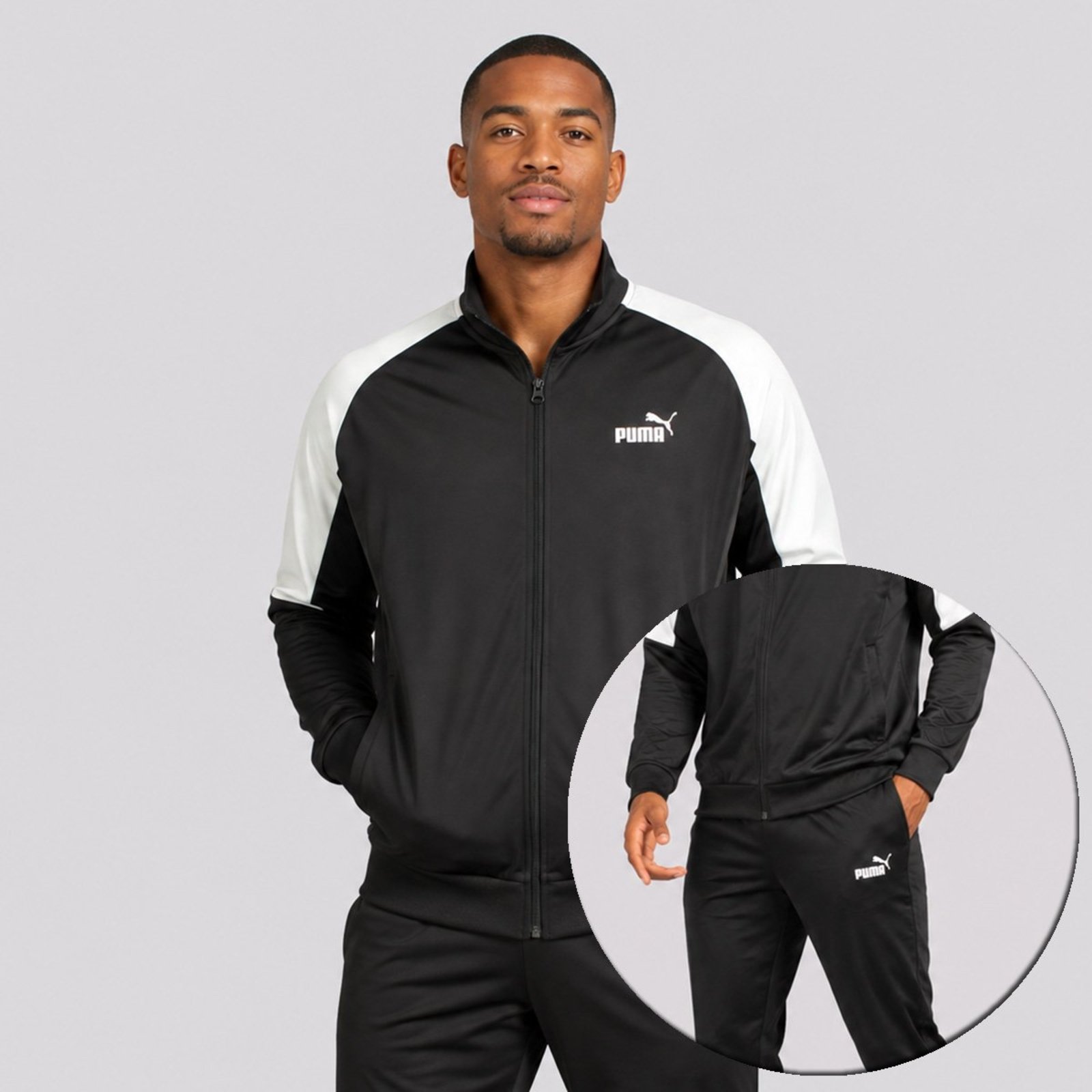 Agasalho Puma Poly Baseball Suit Preto