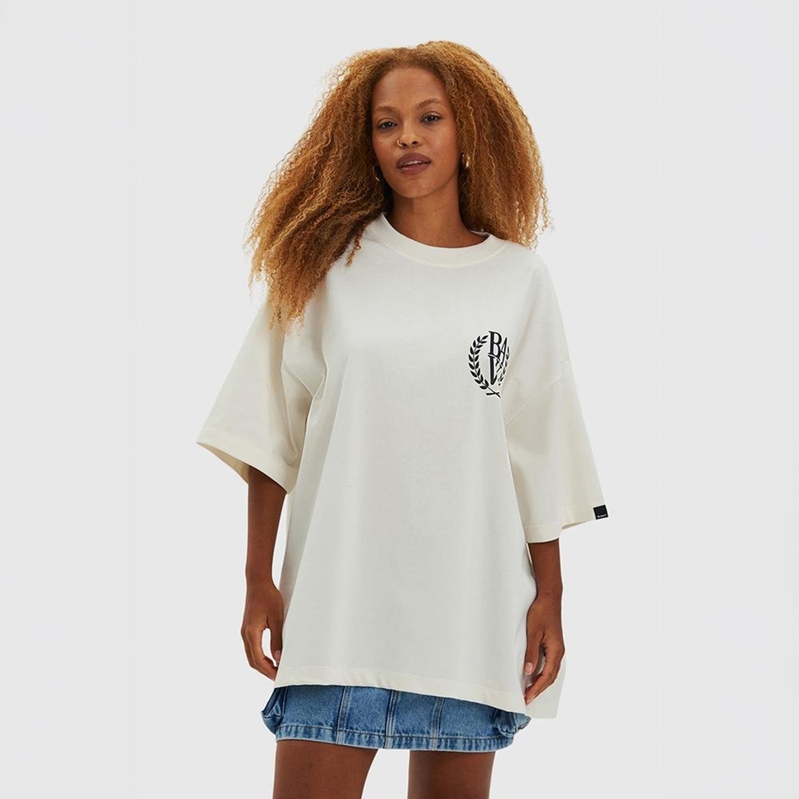 Camiseta Oversized Classy Off-white