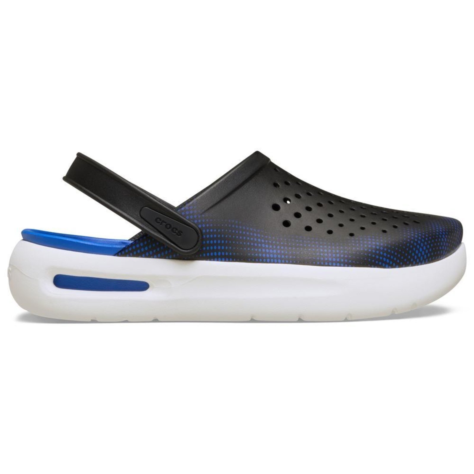 Sandália Crocs Inmotion Micro Geo Clog Black Preto