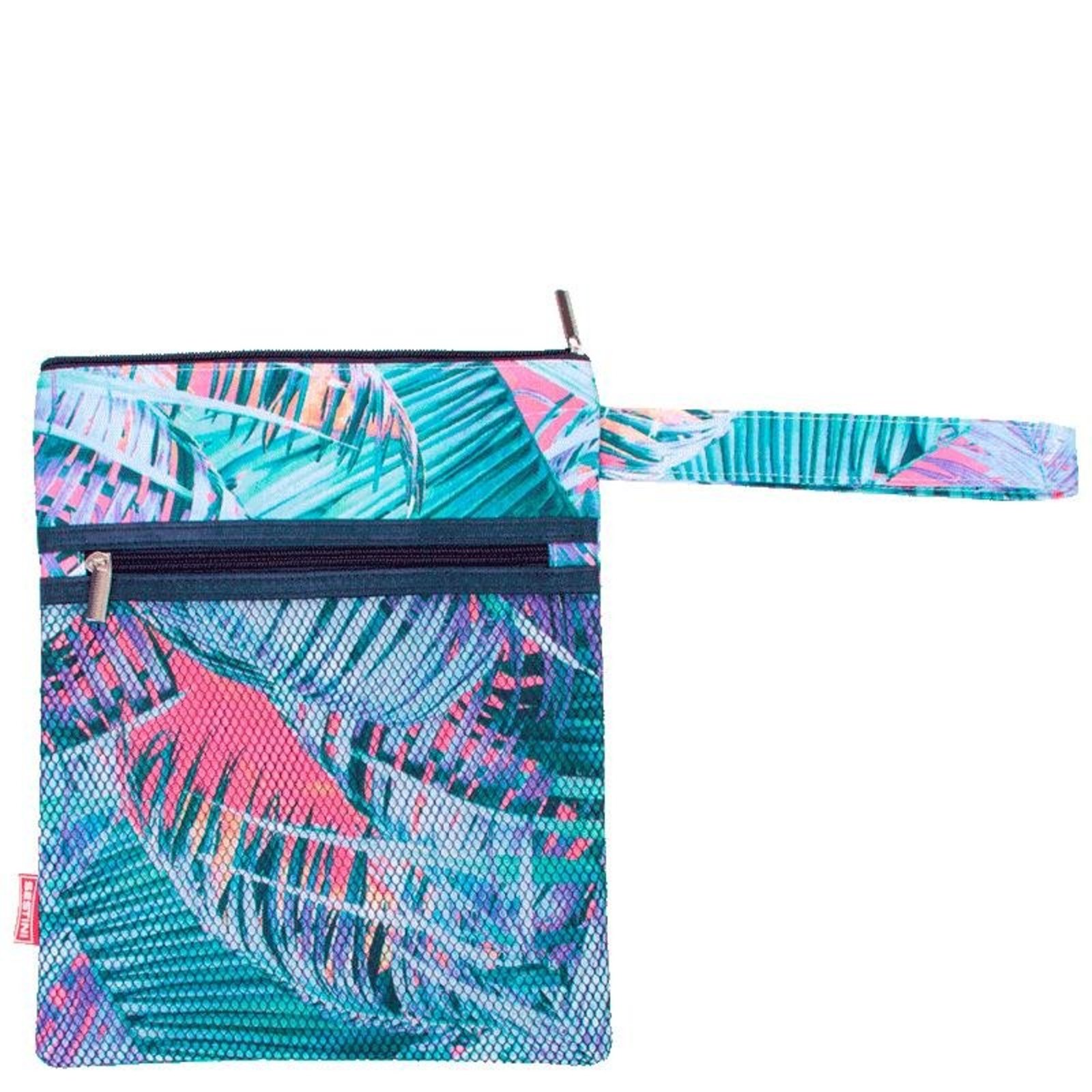 Infantil - Bolsa com Alça de Mão Colorido - Folhas Multicolorido