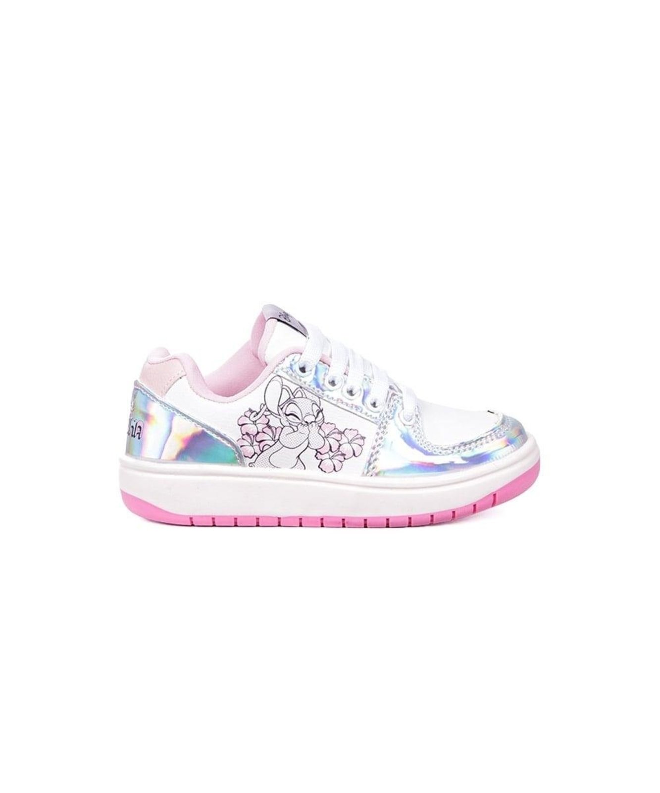 Infantil - Tênis Disney Angel Casual Branco Incolor