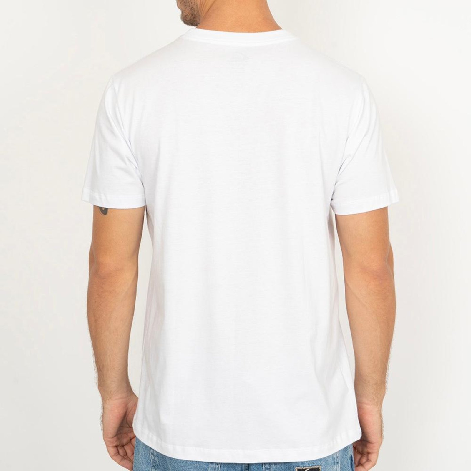 Camiseta Quiksilver Soft Hologram WT26 Masculina Branco