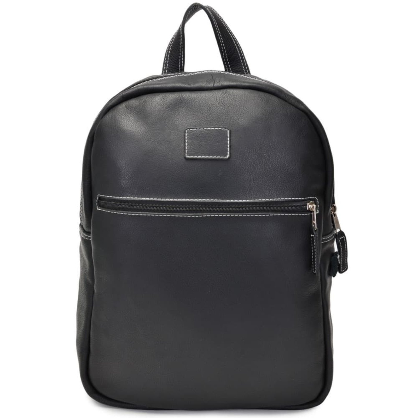Mochila de Couro Notebook Clube do Sapato de Franca DFT Executive Preta