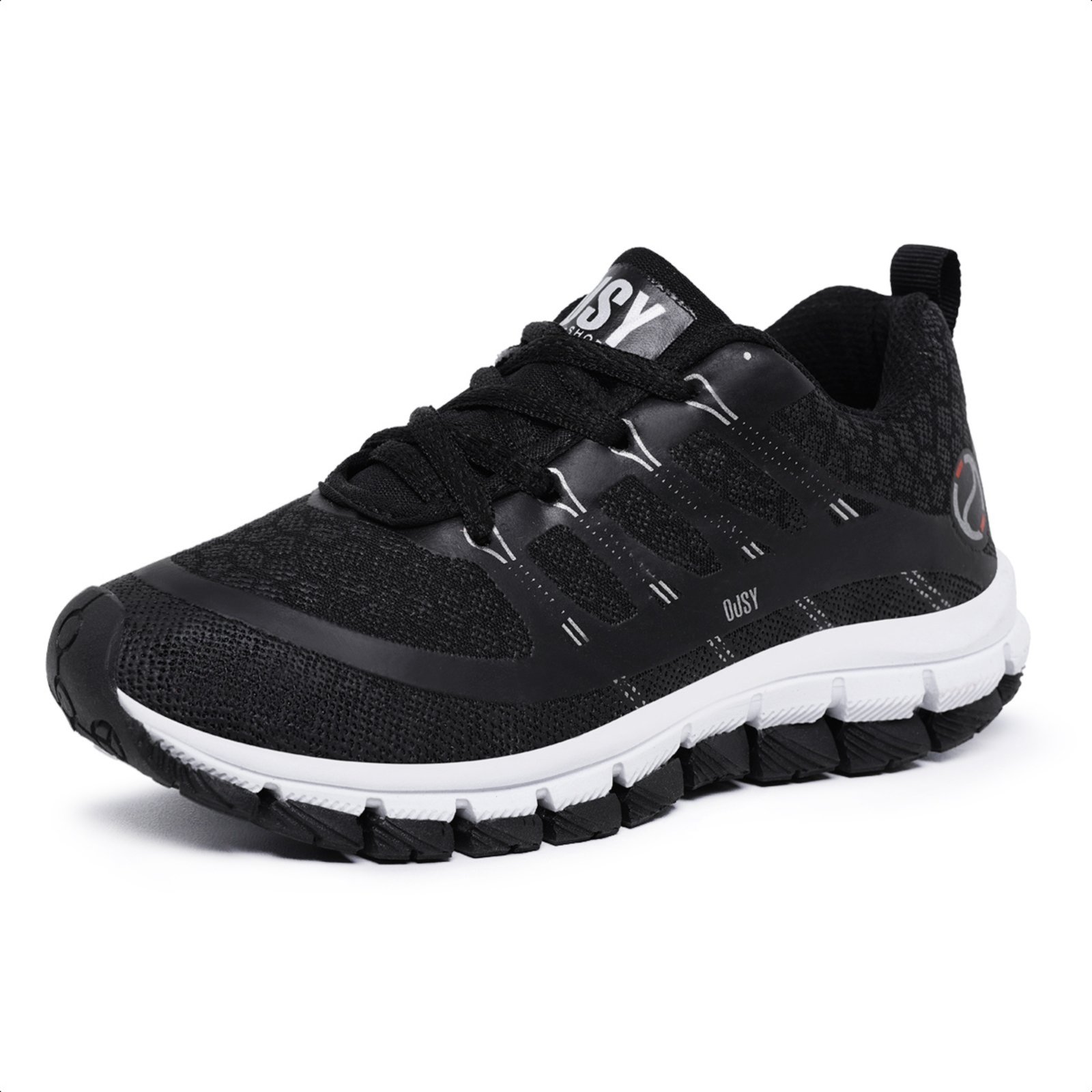 Vista 3 Infantil - Kit 3 Tênis Menino Ousy Shoes Casual Leve Conforto Esportivo Escola Passeio Lançamento Combo azul/branco/preto/verde OUSY SHOES azul/branco/preto/verde