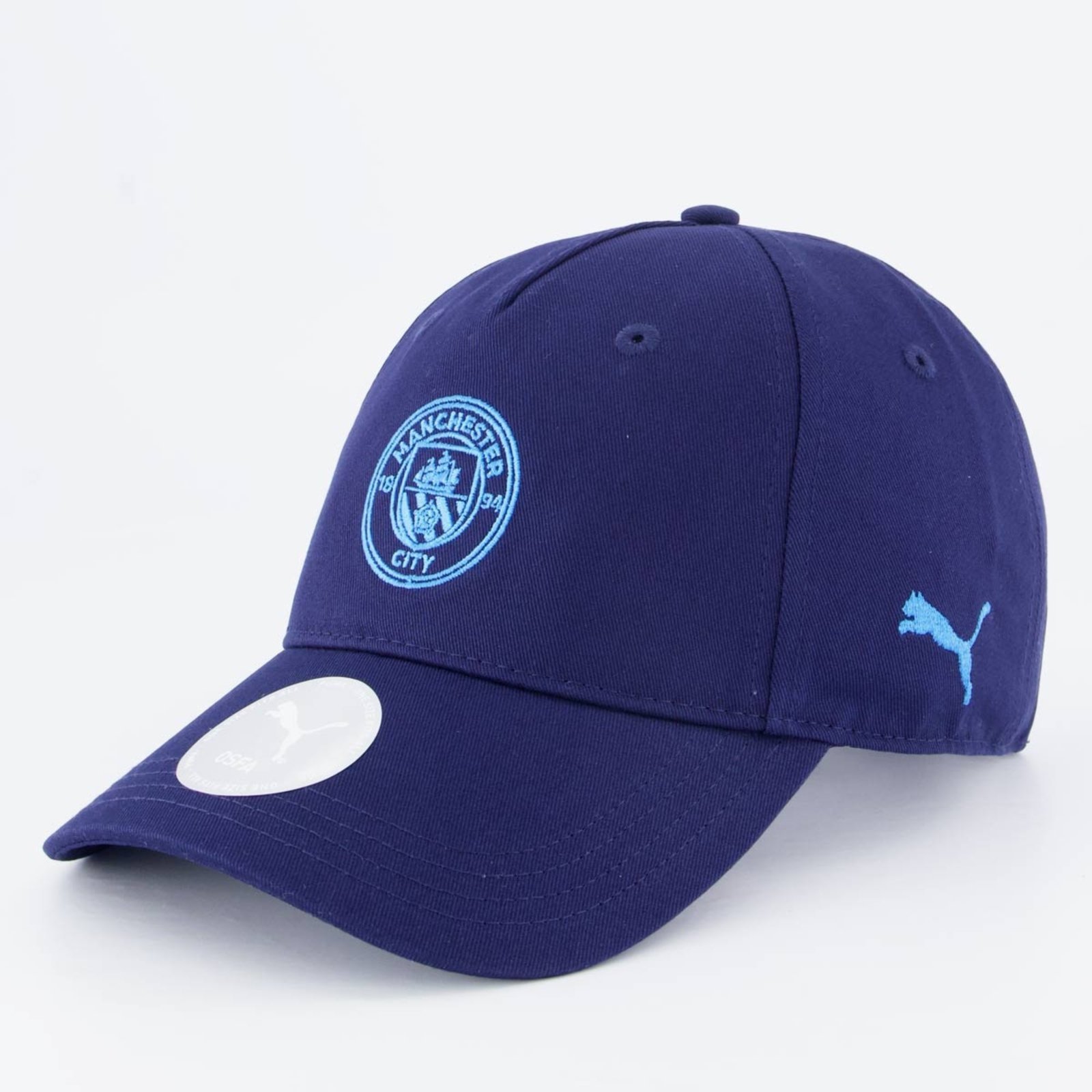 Bone Puma Manchester City Ess Cap Marinho