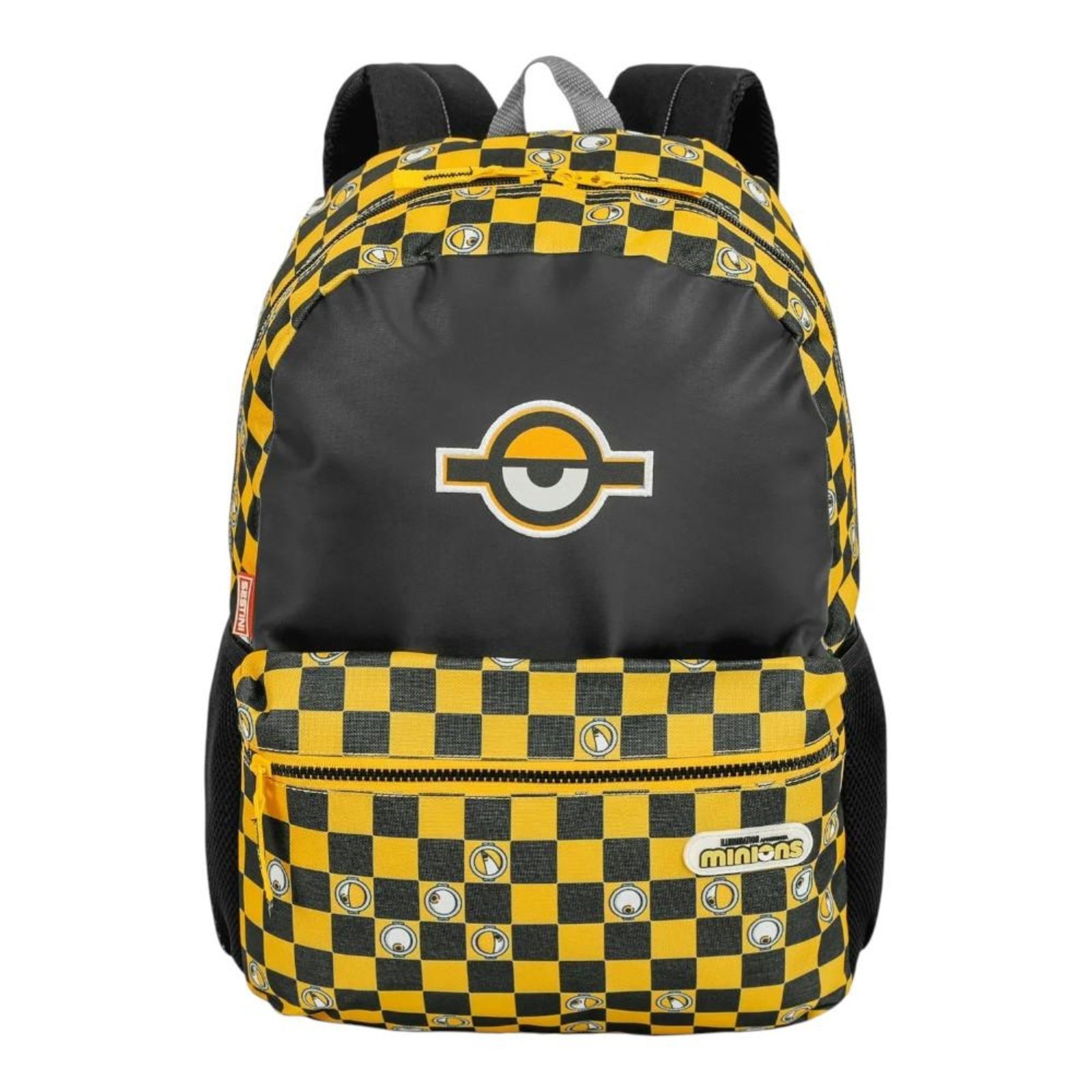Infantil - Mochila Sestini G Minions Plus Chess Preto e Amarelo
