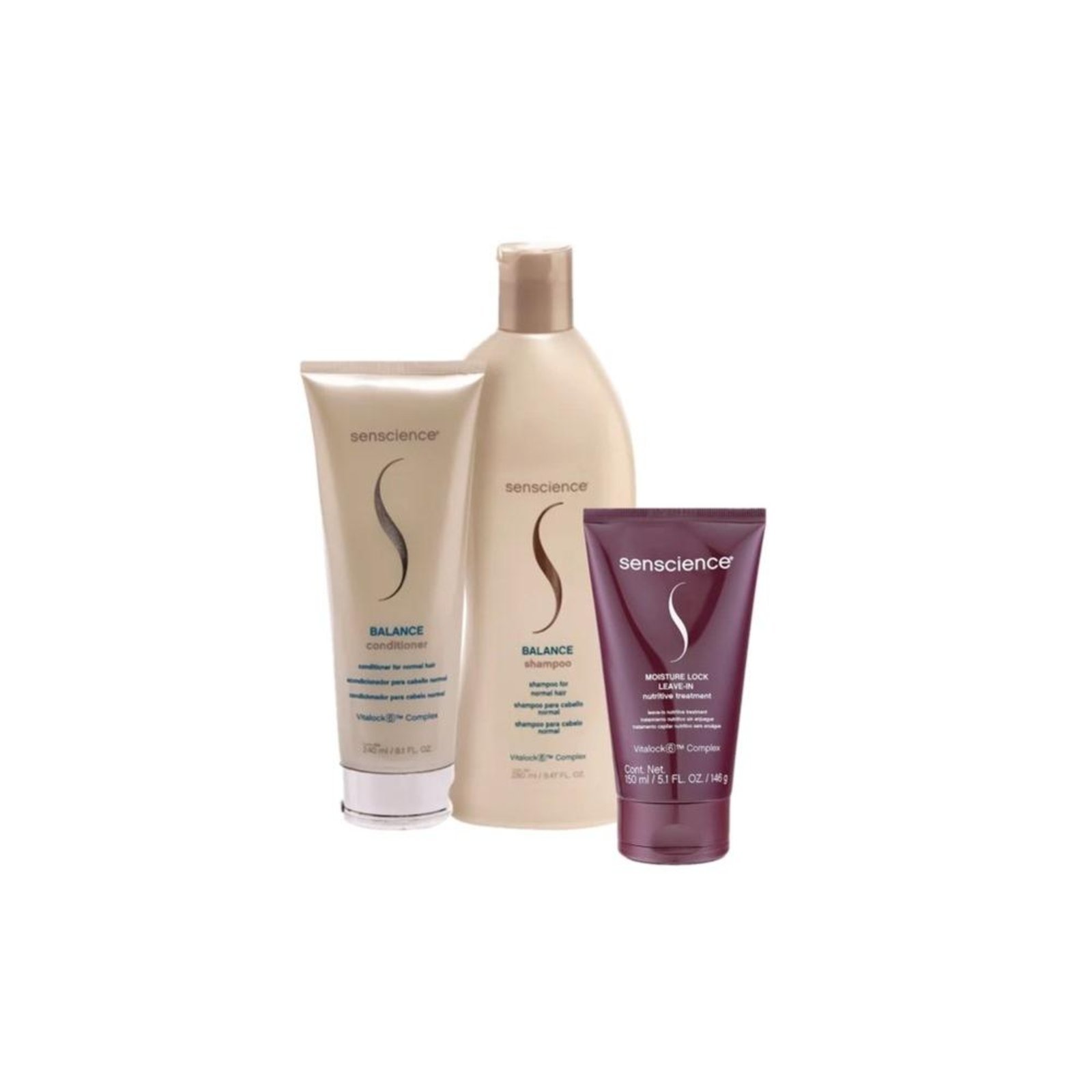 Kit Senscience Balance Duo Moisture Lock (3 Produtos)