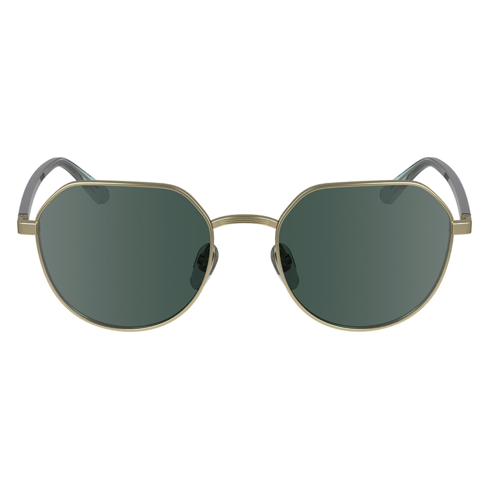Vista 3 Óculos de Sol Calvin Klein CK23125S 720 dourado Calvin Klein dourado