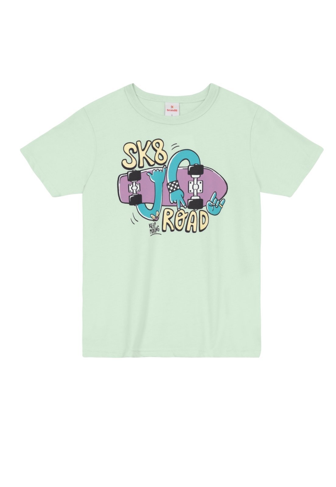 Infantil - Camiseta menino em malha Brandili
