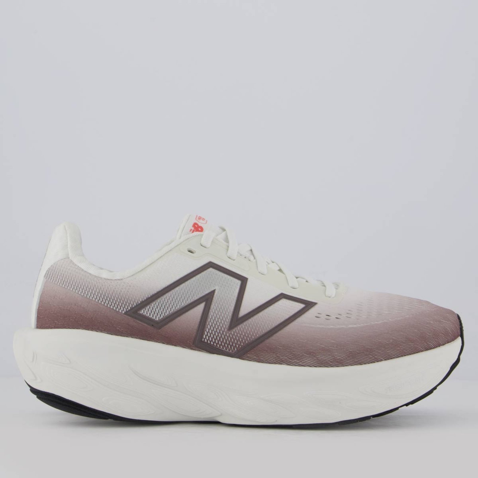 Tênis New Balance Fresh Foam X 1080 V14 Branco e Marrom