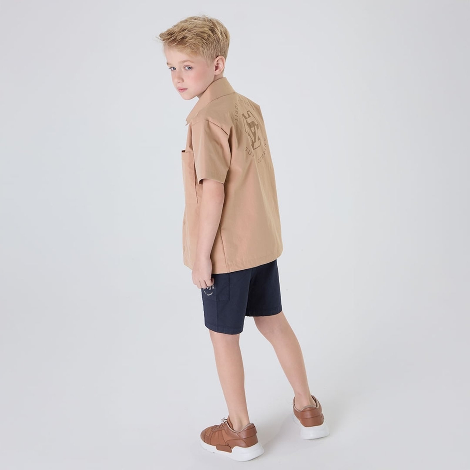 Infantil - Bermuda Sarja Masculina Tigor T. Tigre