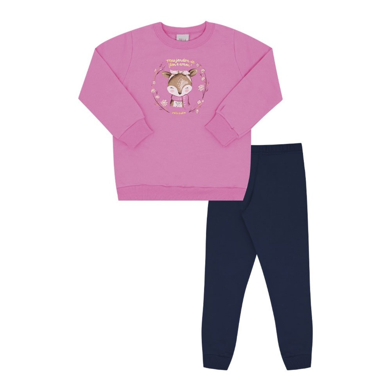 Infantil - Conjunto Primeiros Passos Menina - Rosa - 52729-13