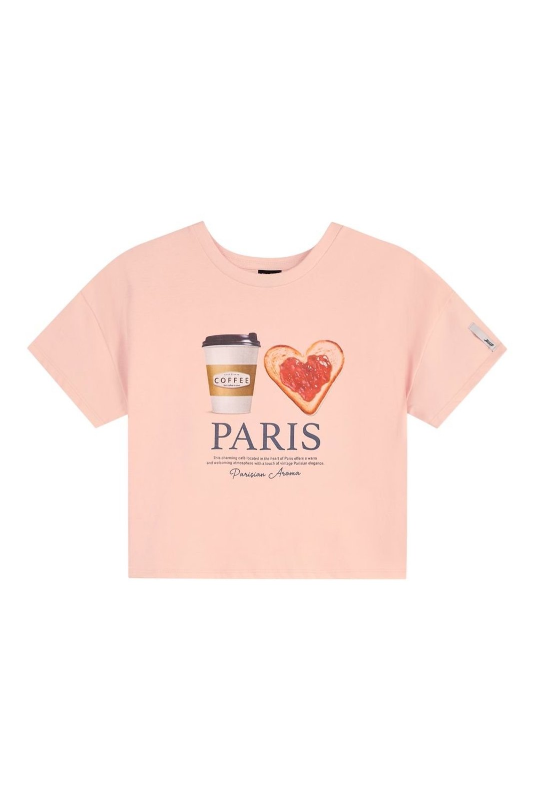 Infantil - Blusa Juvenil Menina Paris Beats Rosa