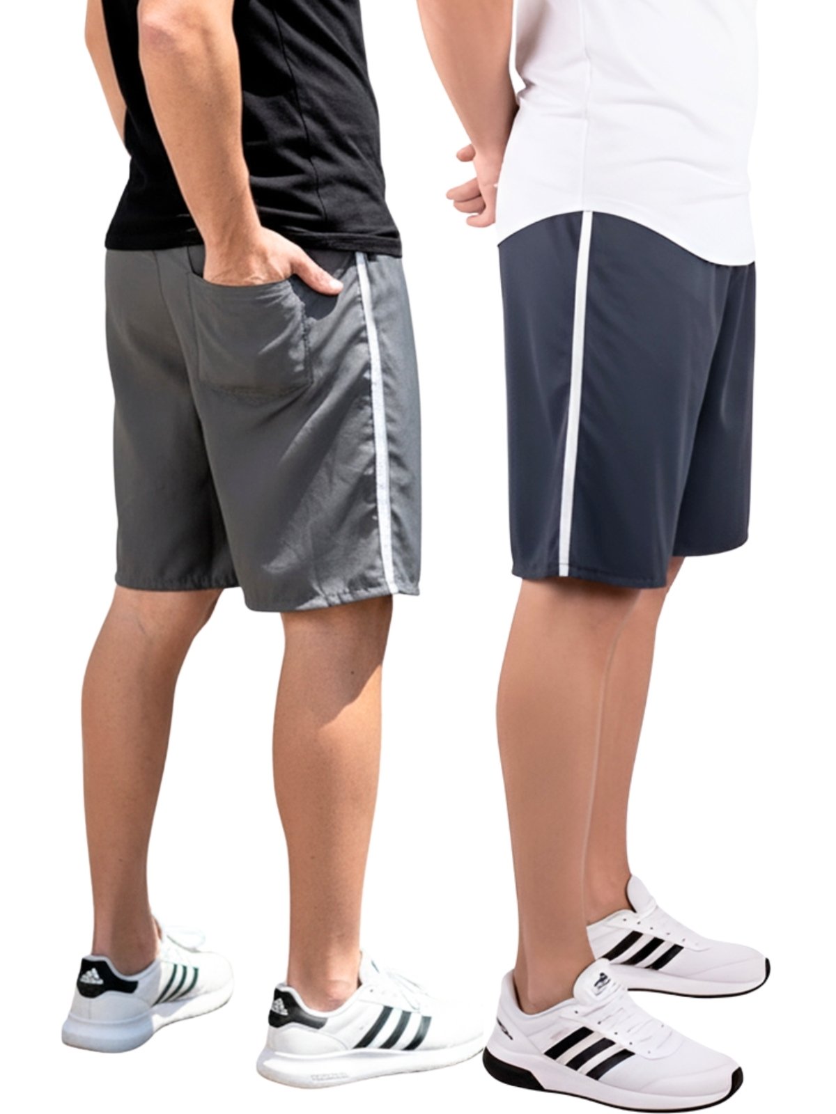 Kit 2 Bermuda Masculina Short Tactel Academia Treino