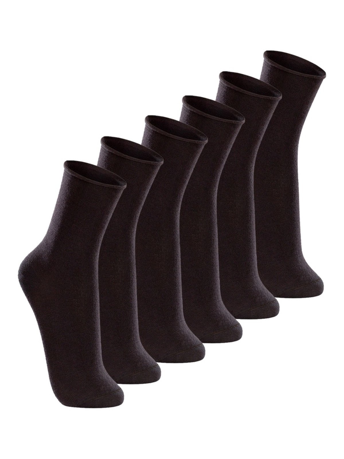 Kit com 6 Pares de Meias sem Punho Casual Lupo 1275-011