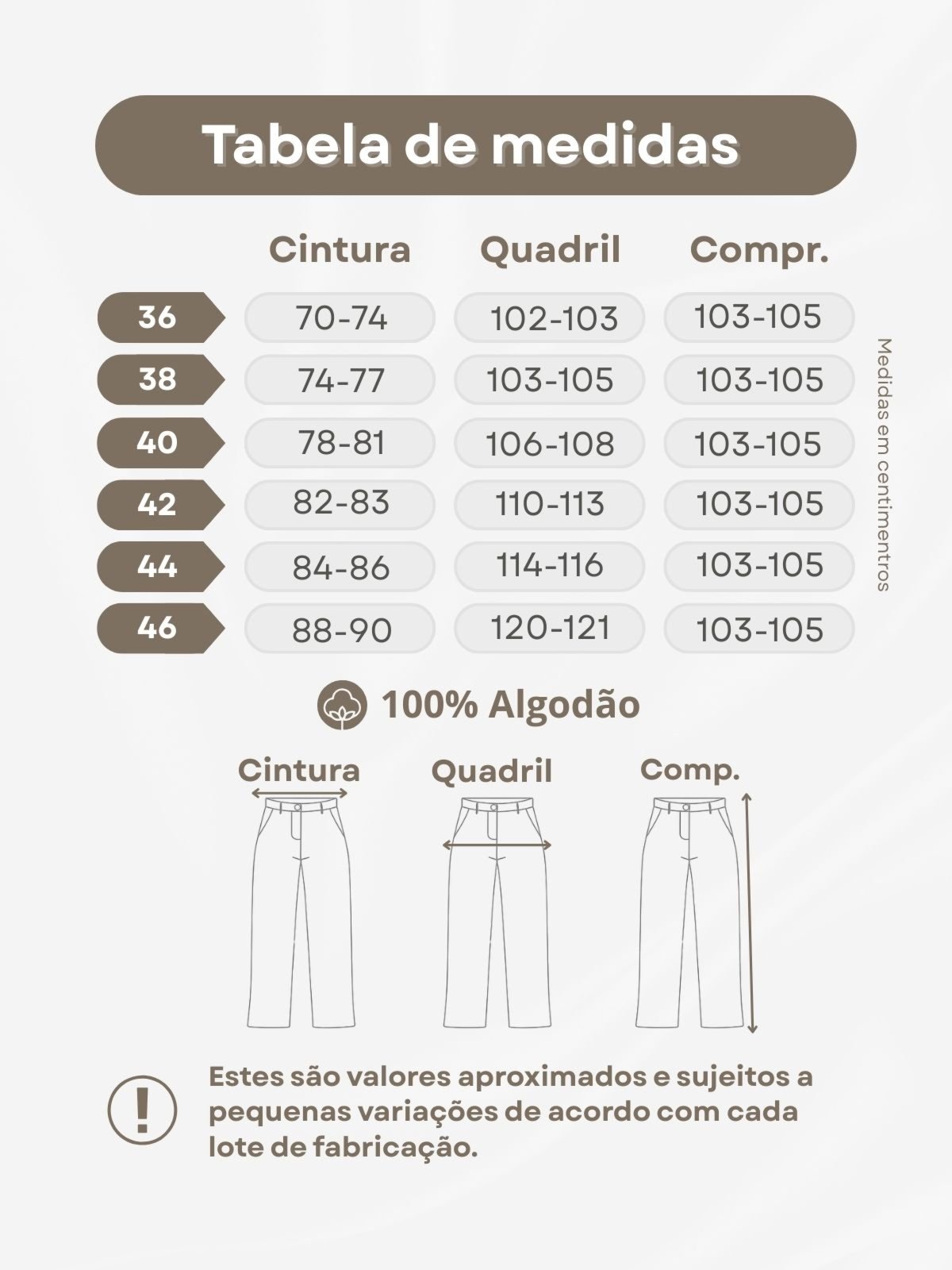 Vista 3 Calça Jeans Pantalona Feminina Escuro Crawling azul Crawling azul