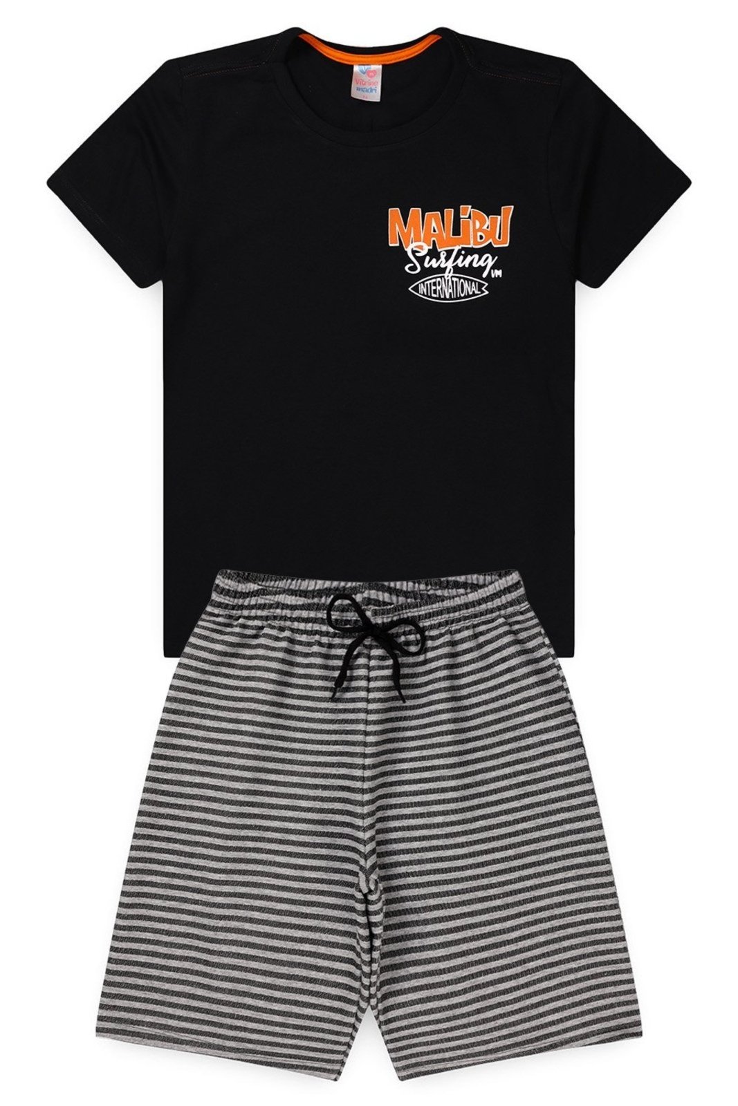 Infantil - Conjunto Juvenil Verão Masculino Malibu Surfing