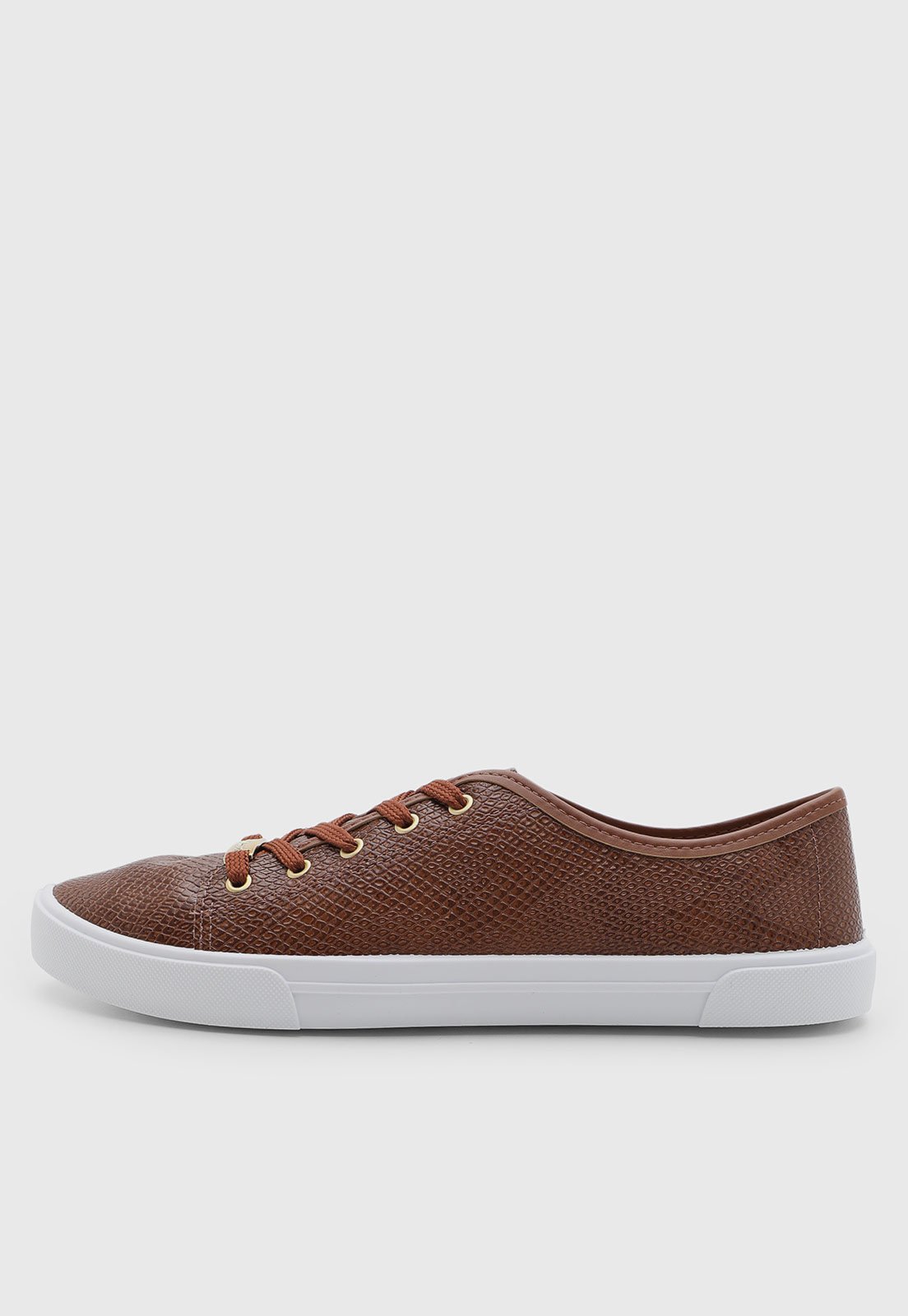 Tênis Feminino Moleca Lezard Marrom