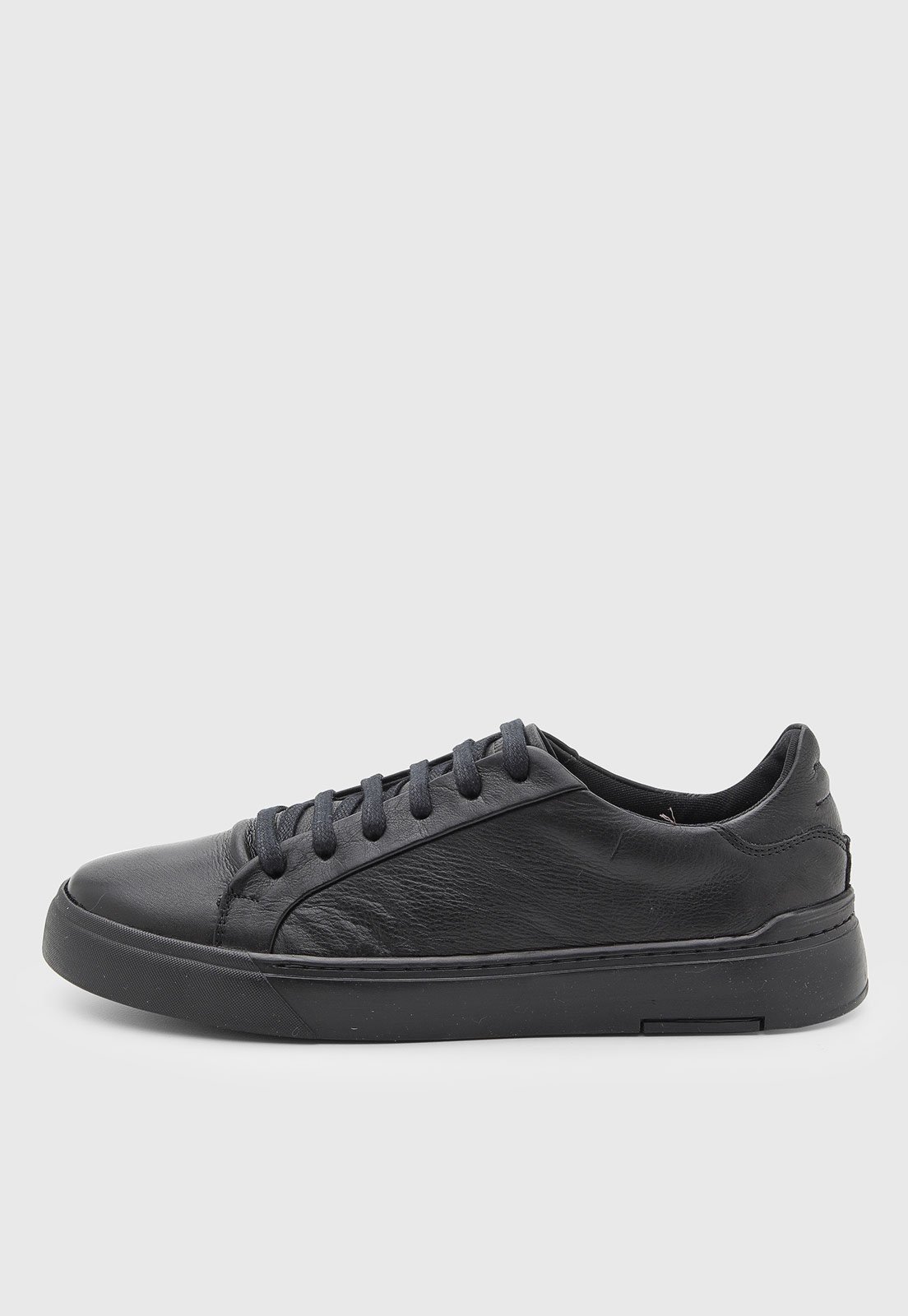Tênis Masculino Dudalina Couro Preto