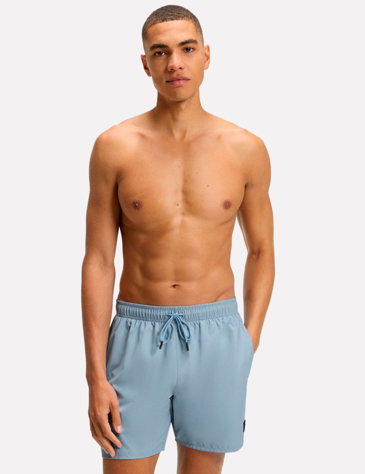 Short Hugo Boss Masculino Regular Dive Azul Claro