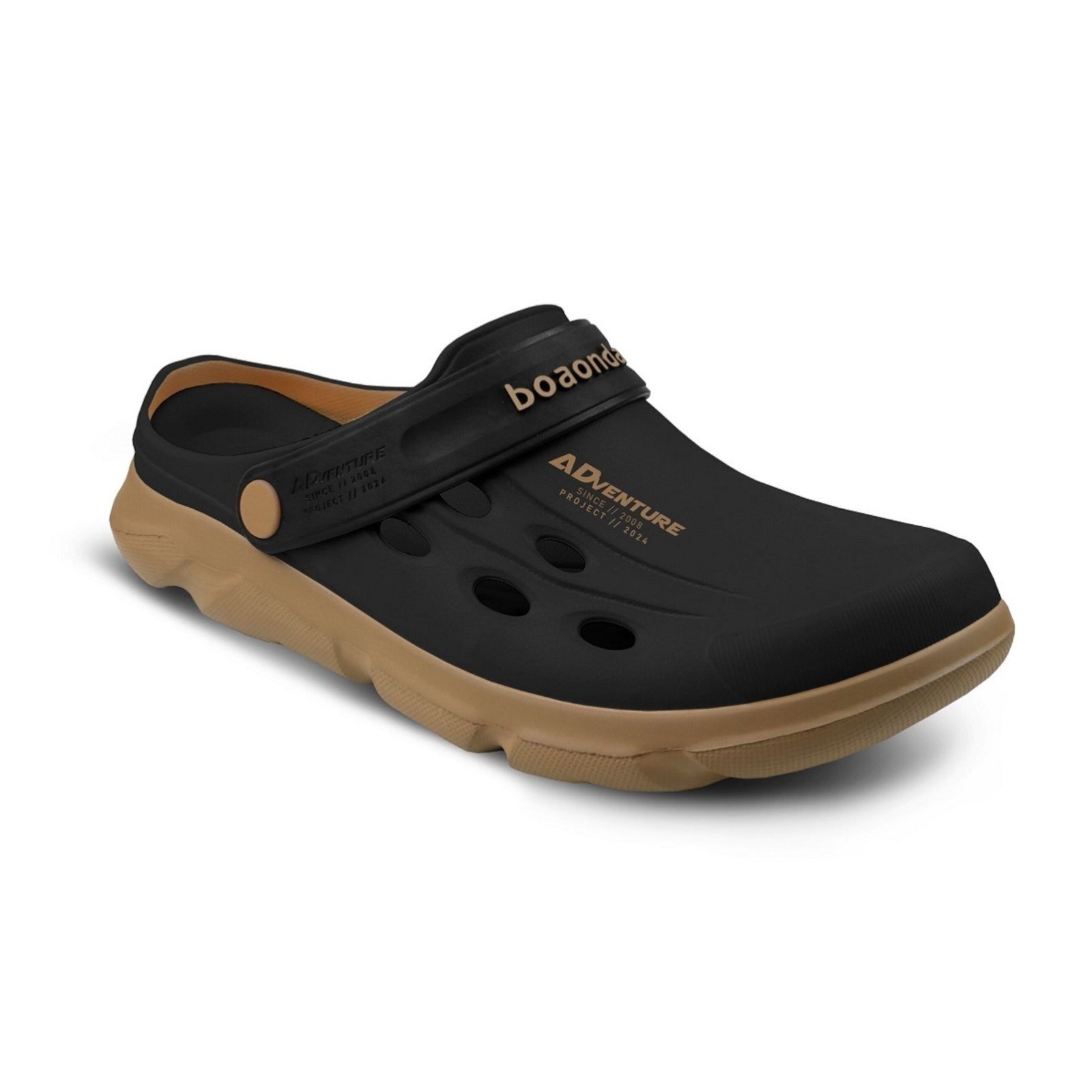 Sandália Babuche Boaonda Adventure Preto Crepe